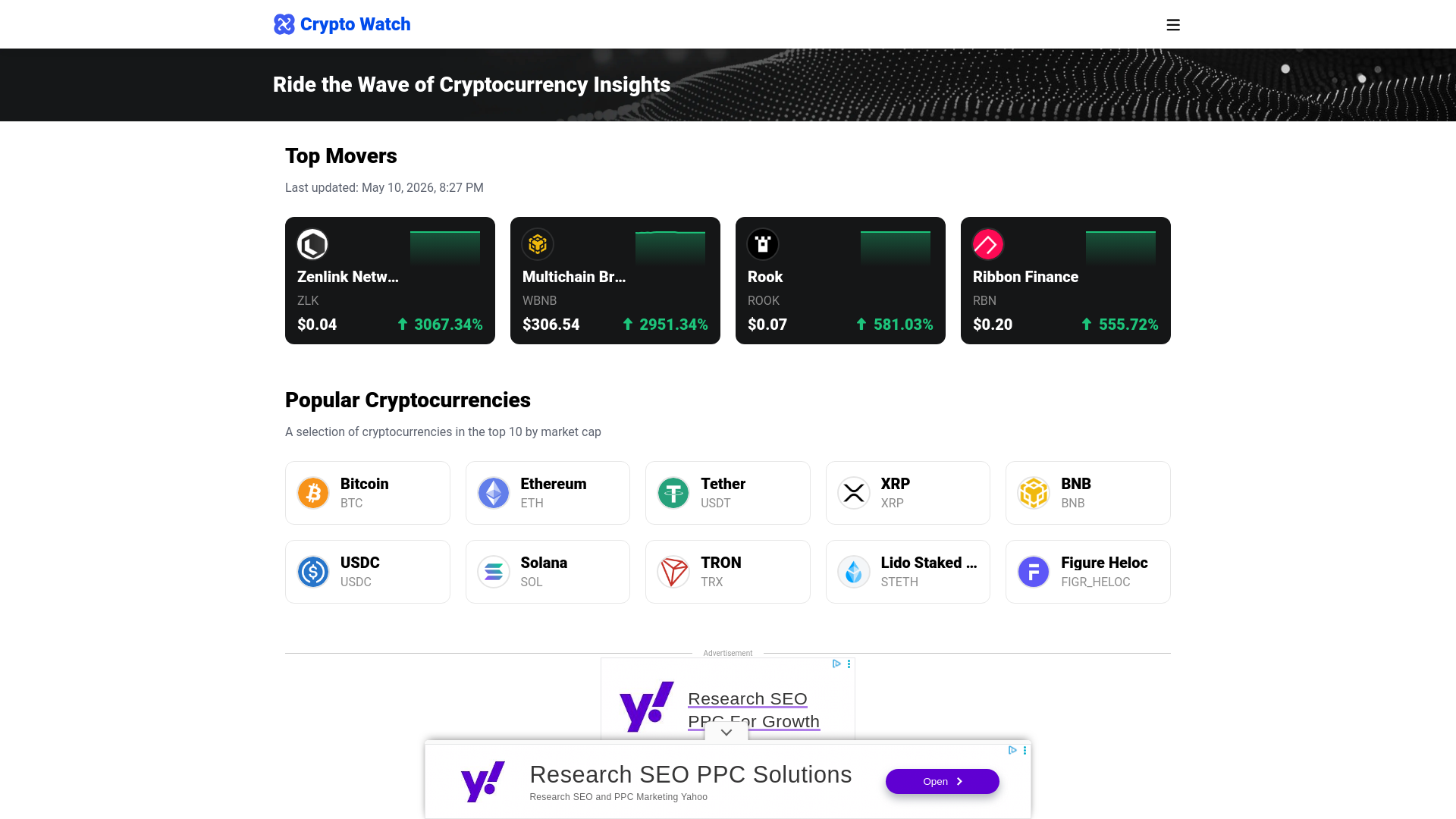 website screenshot of https://cointopro.com