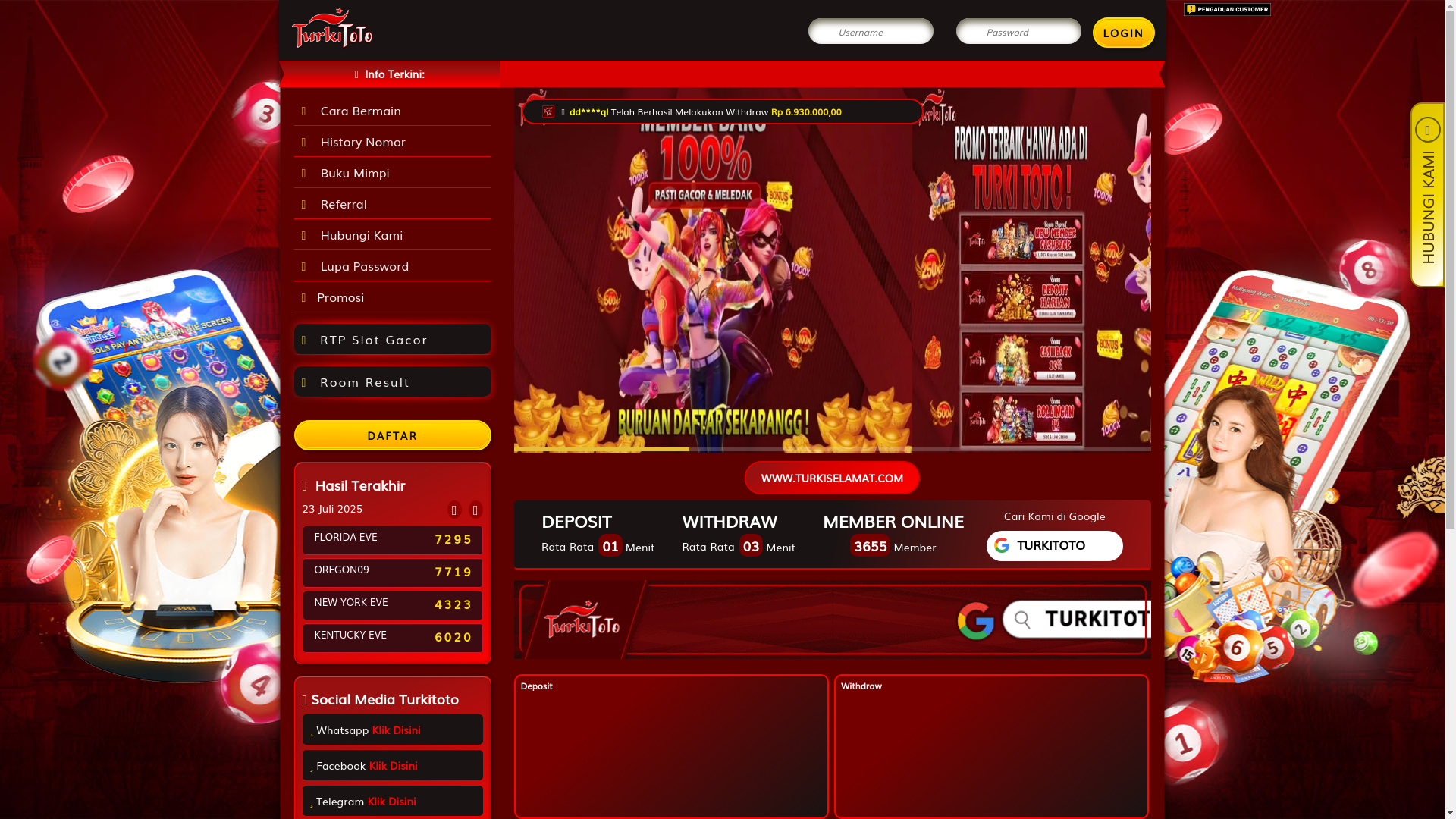 website screenshot of https://turkiamanah.com/