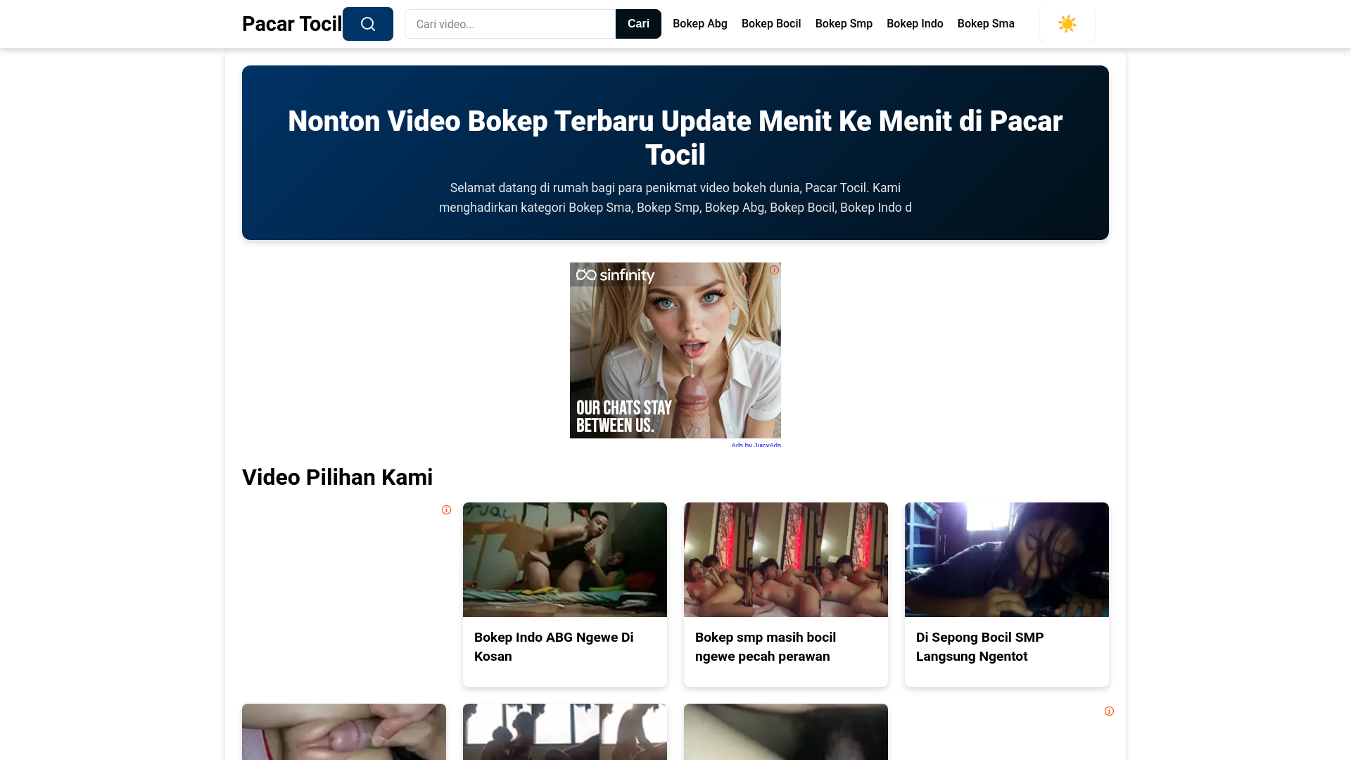 website screenshot of https://pacartocil.pages.dev/