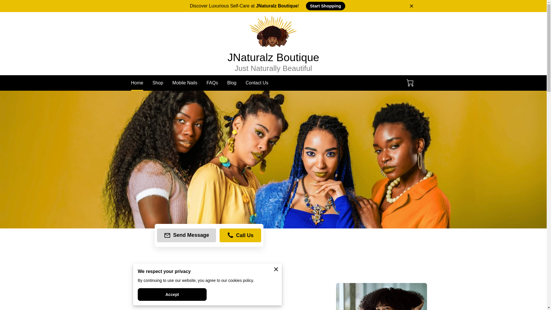 website screenshot of https://jnaturalzb.com/