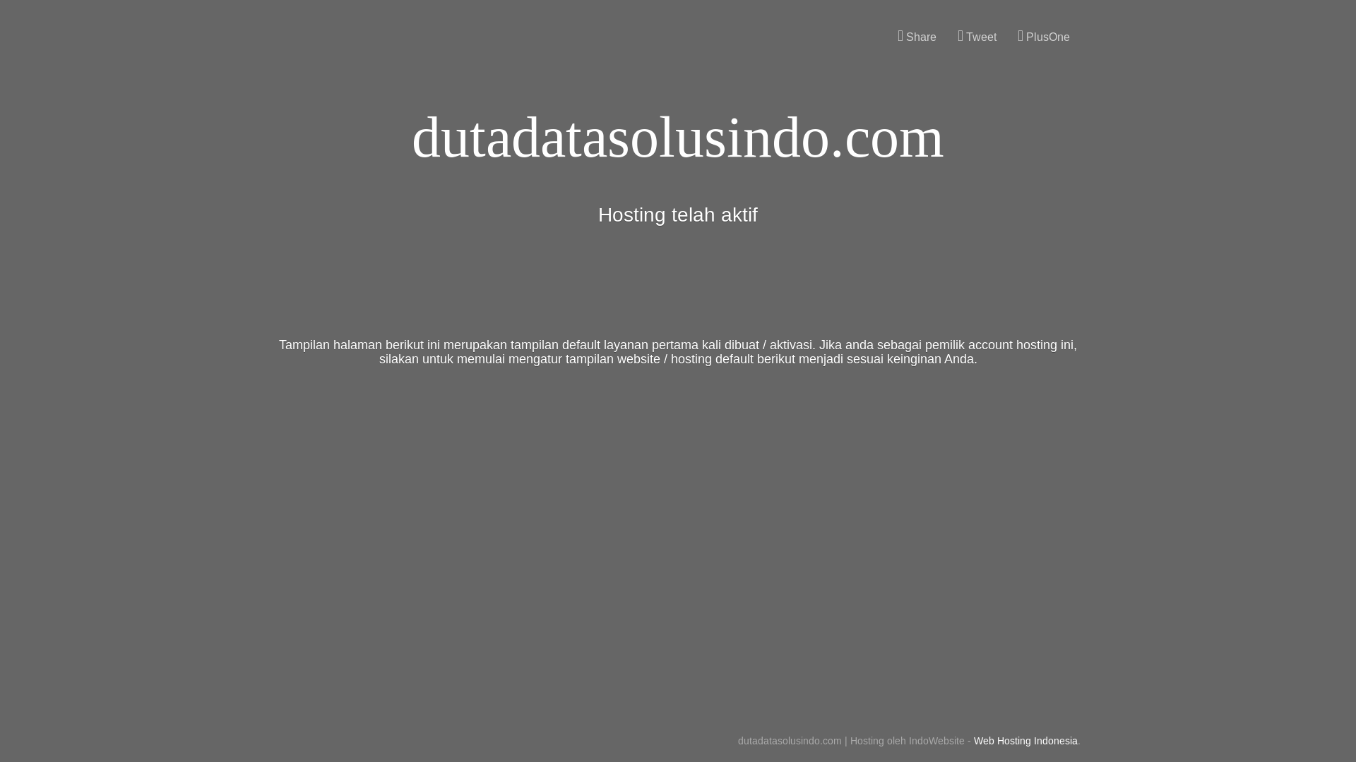 website screenshot of https://dutadatasolusindo.com/
