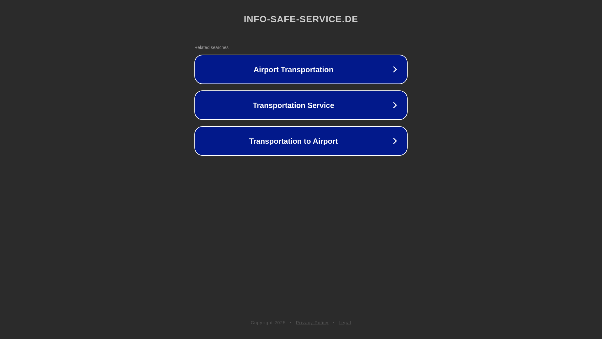 website screenshot of https://info-safe-service.de/