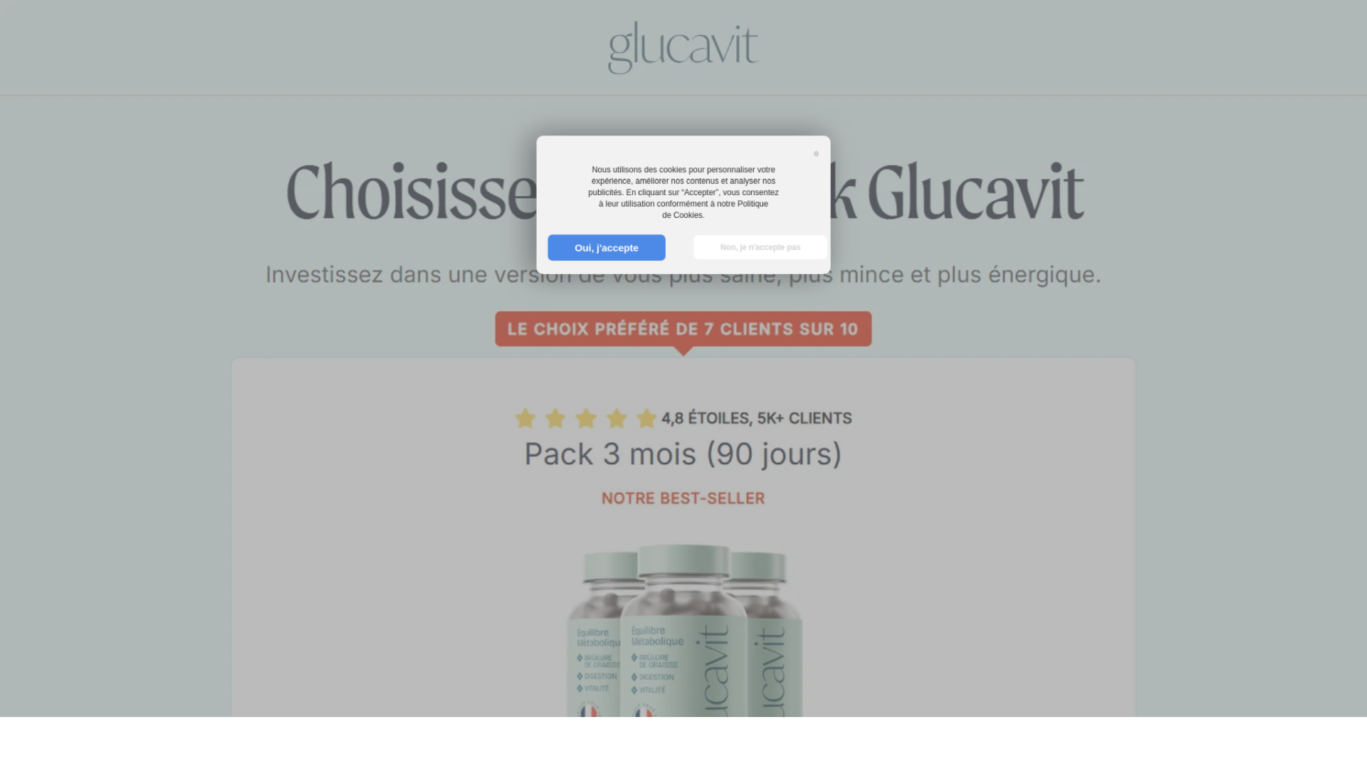 website screenshot of https://offreglucavit.online/