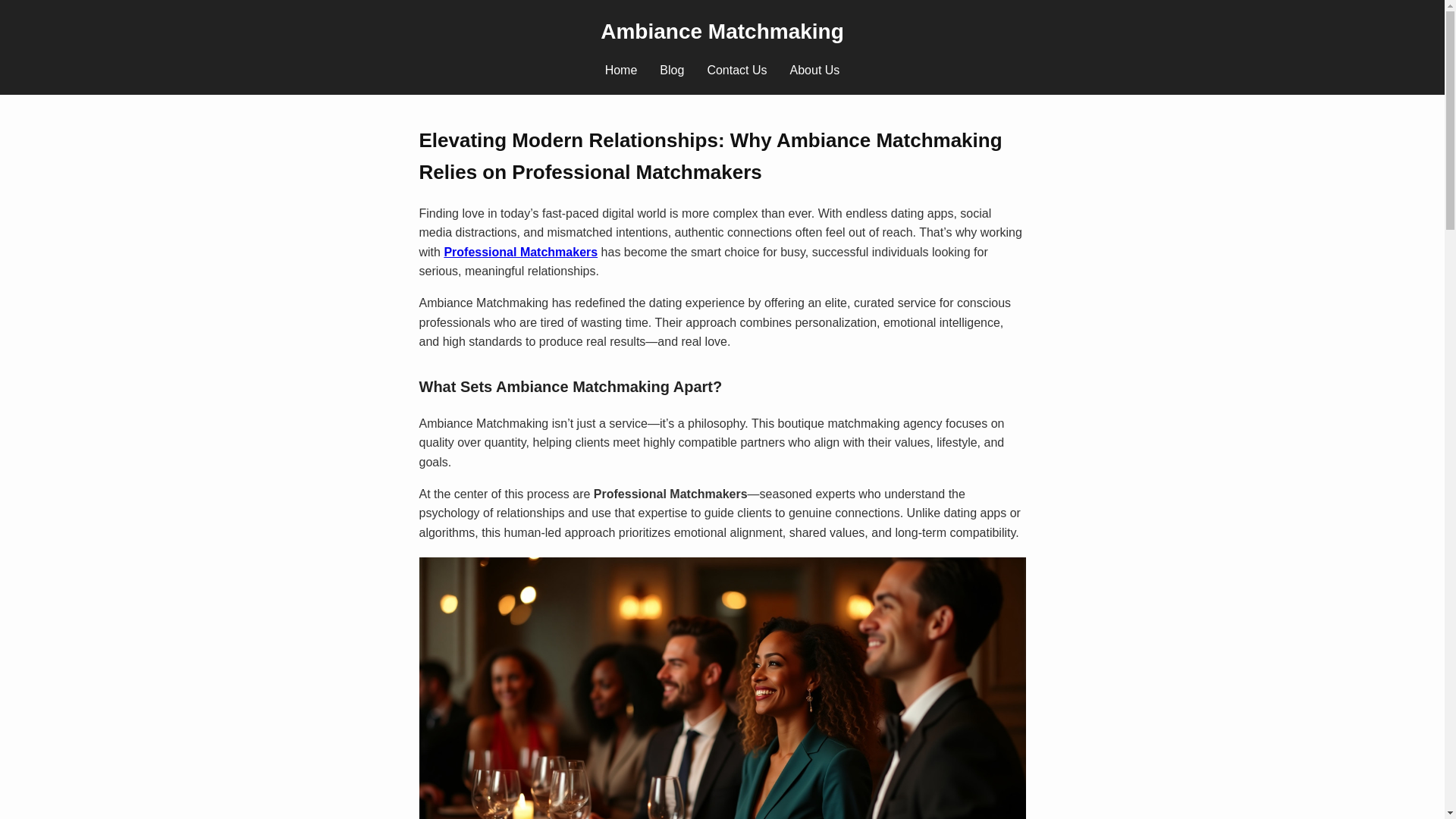 website screenshot of https://ambiancematching.pages.dev/
