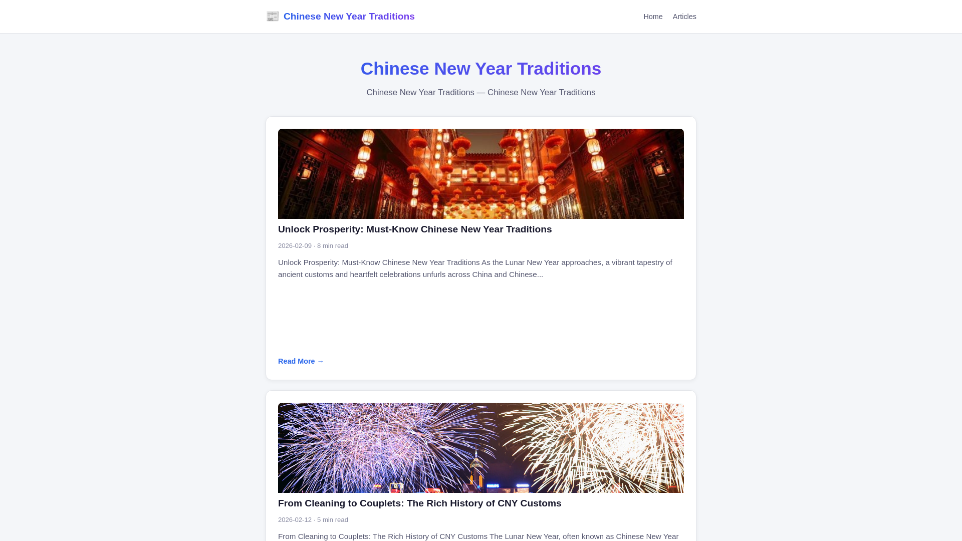 website screenshot of https://chinese-new-year-traditions.pages.dev/
