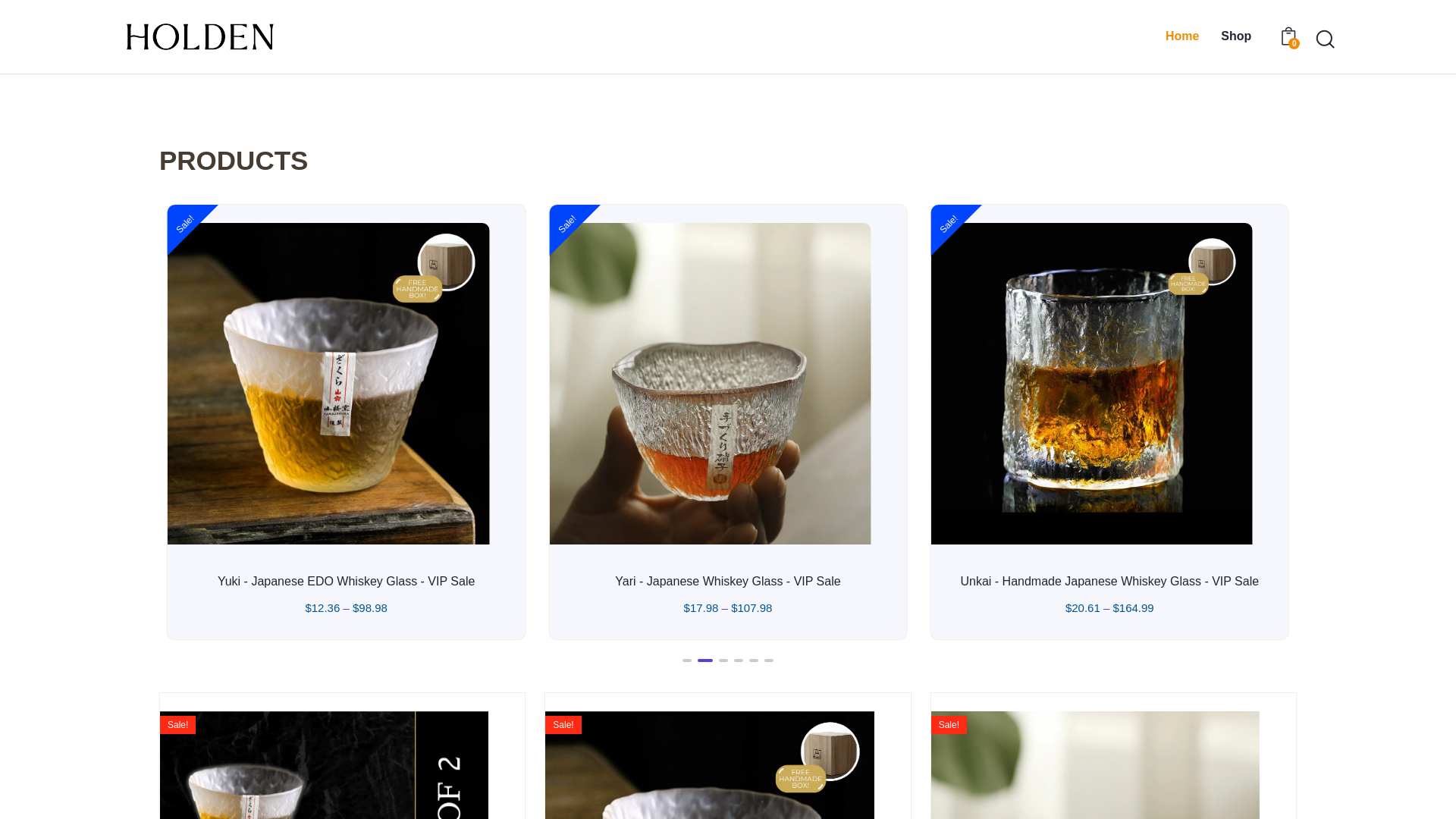 website screenshot of https://koriwhiskeystore.com