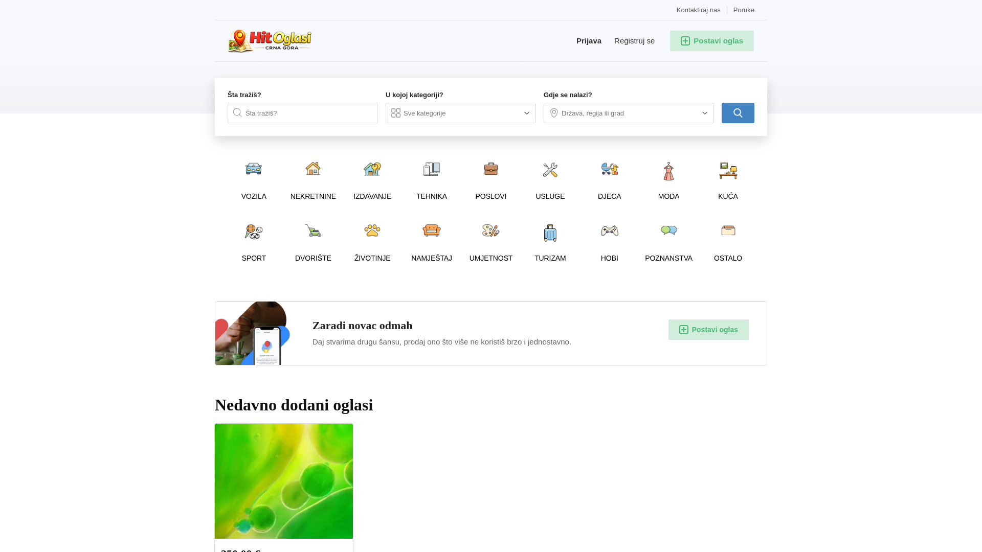 website screenshot of https://hitoglasi.me/