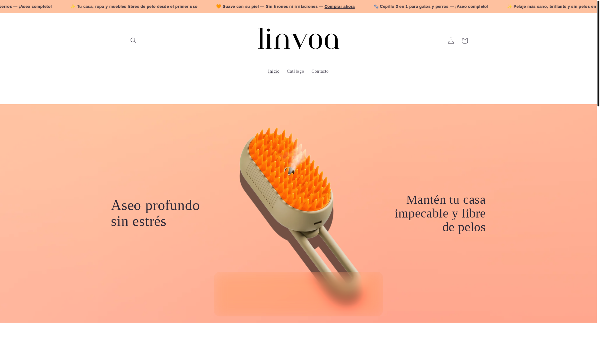 website screenshot of https://linvoa.com/