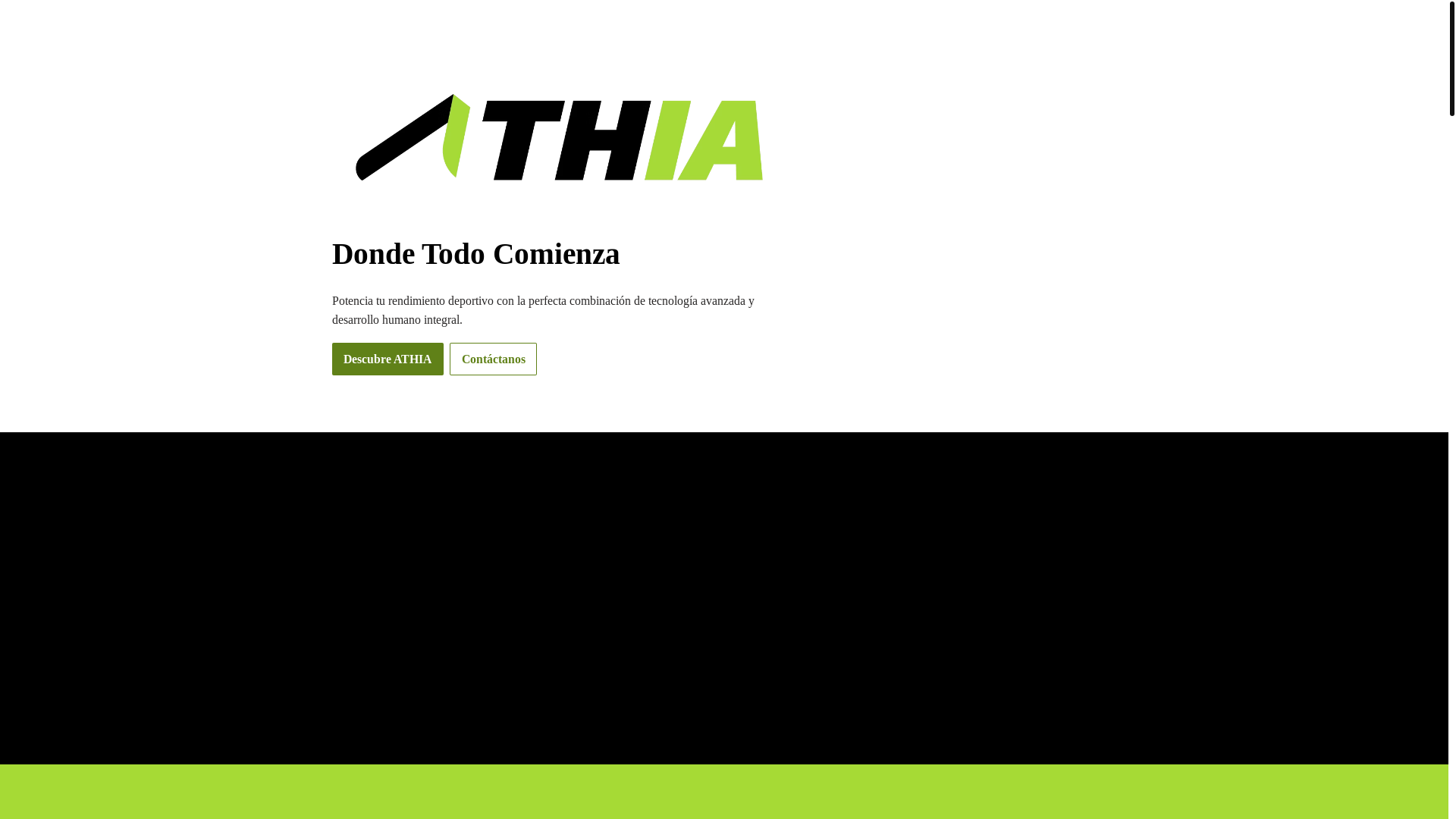 website screenshot of https://athia.app/
