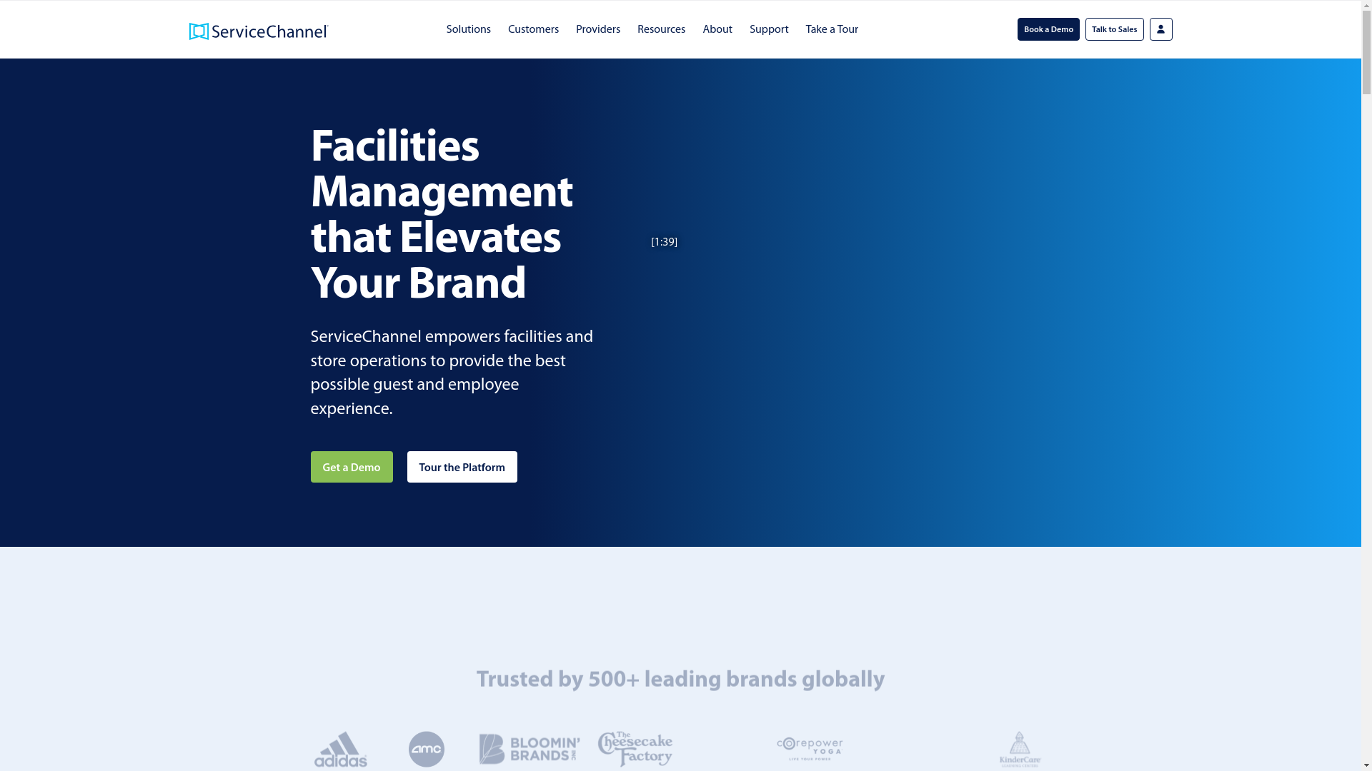 website screenshot of https://servicechannel-com.pages.dev/