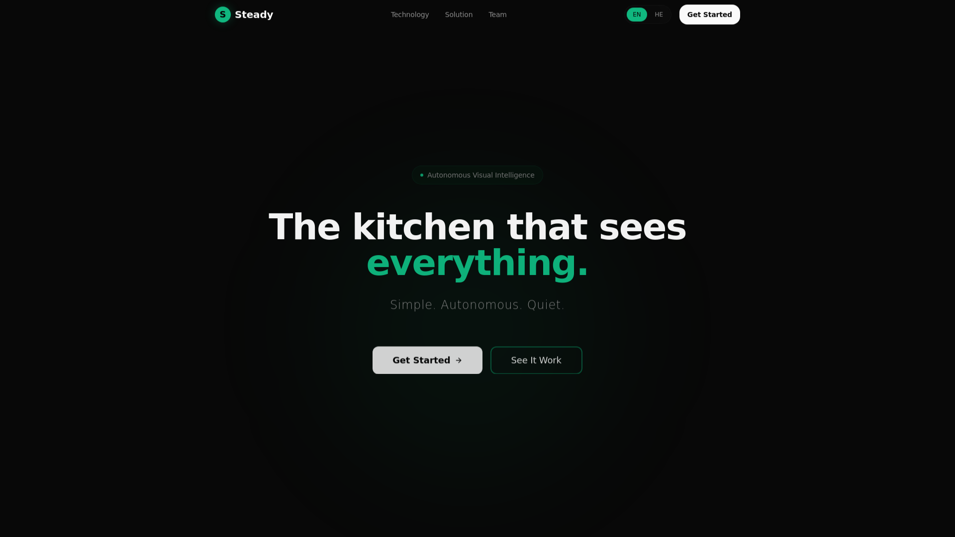 website screenshot of https://web-steady.com/