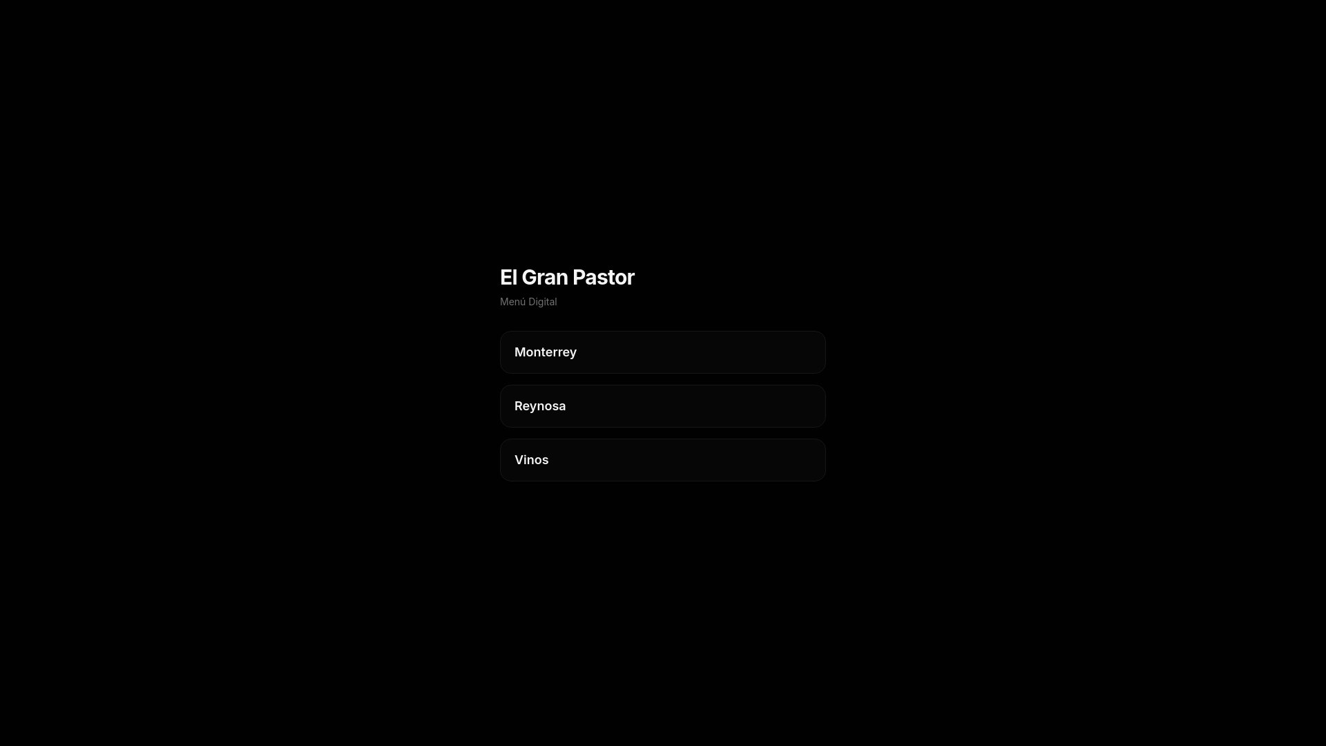 website screenshot of https://elgranpastor-menu-digital.pages.dev/