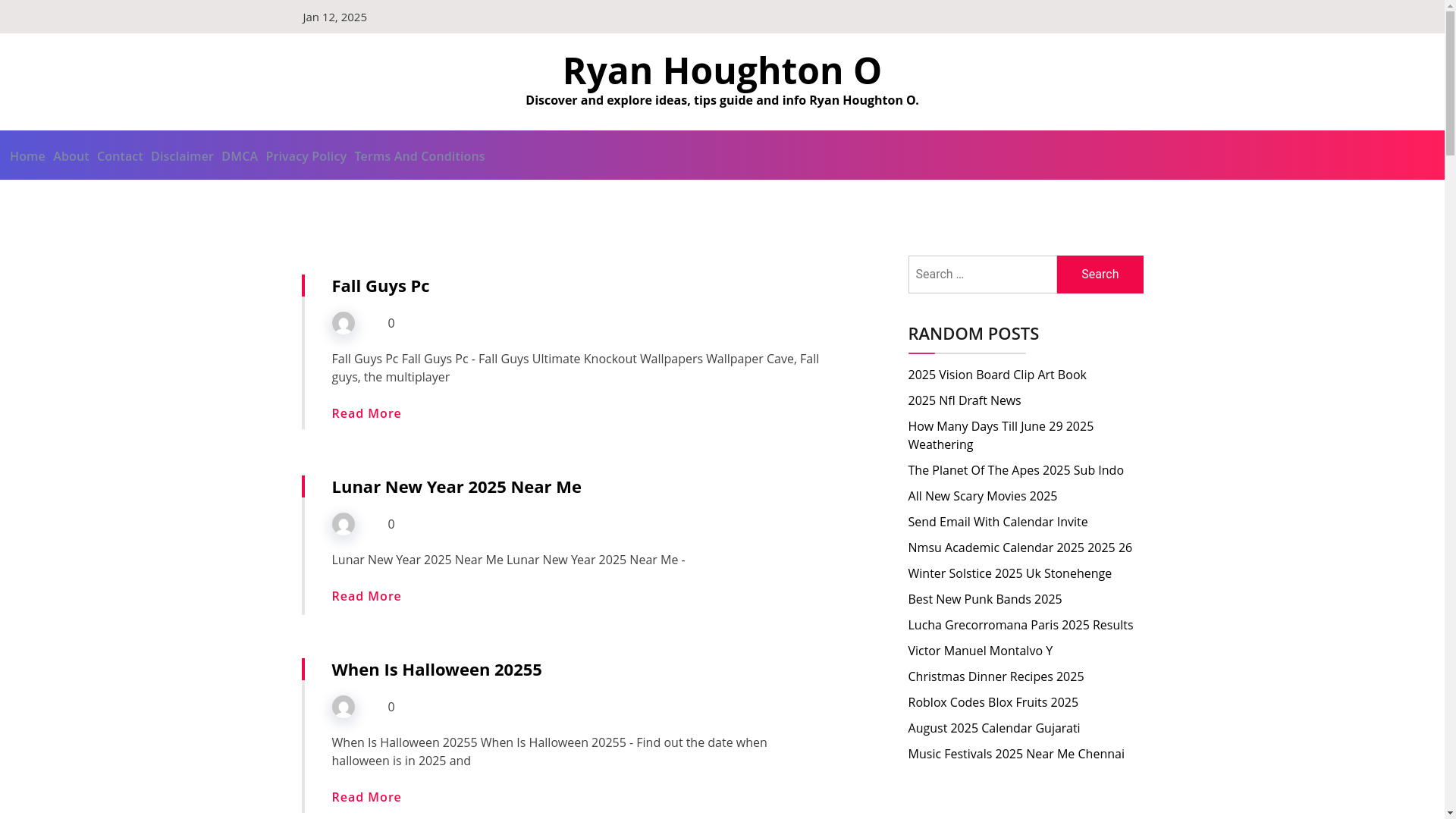 website screenshot of https://ryanhoughtono.pages.dev/