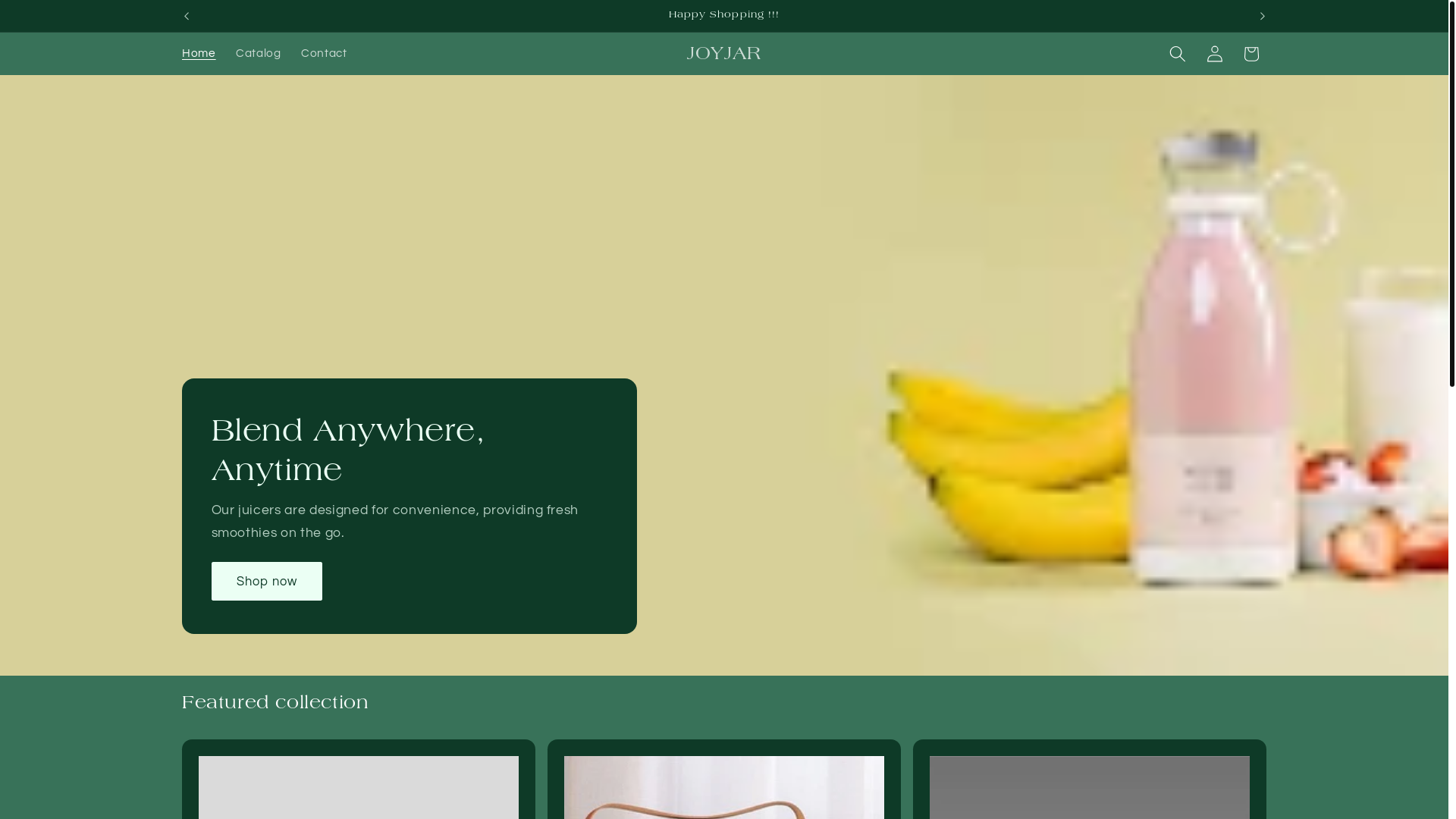 website screenshot of https://joyjarnow.com/
