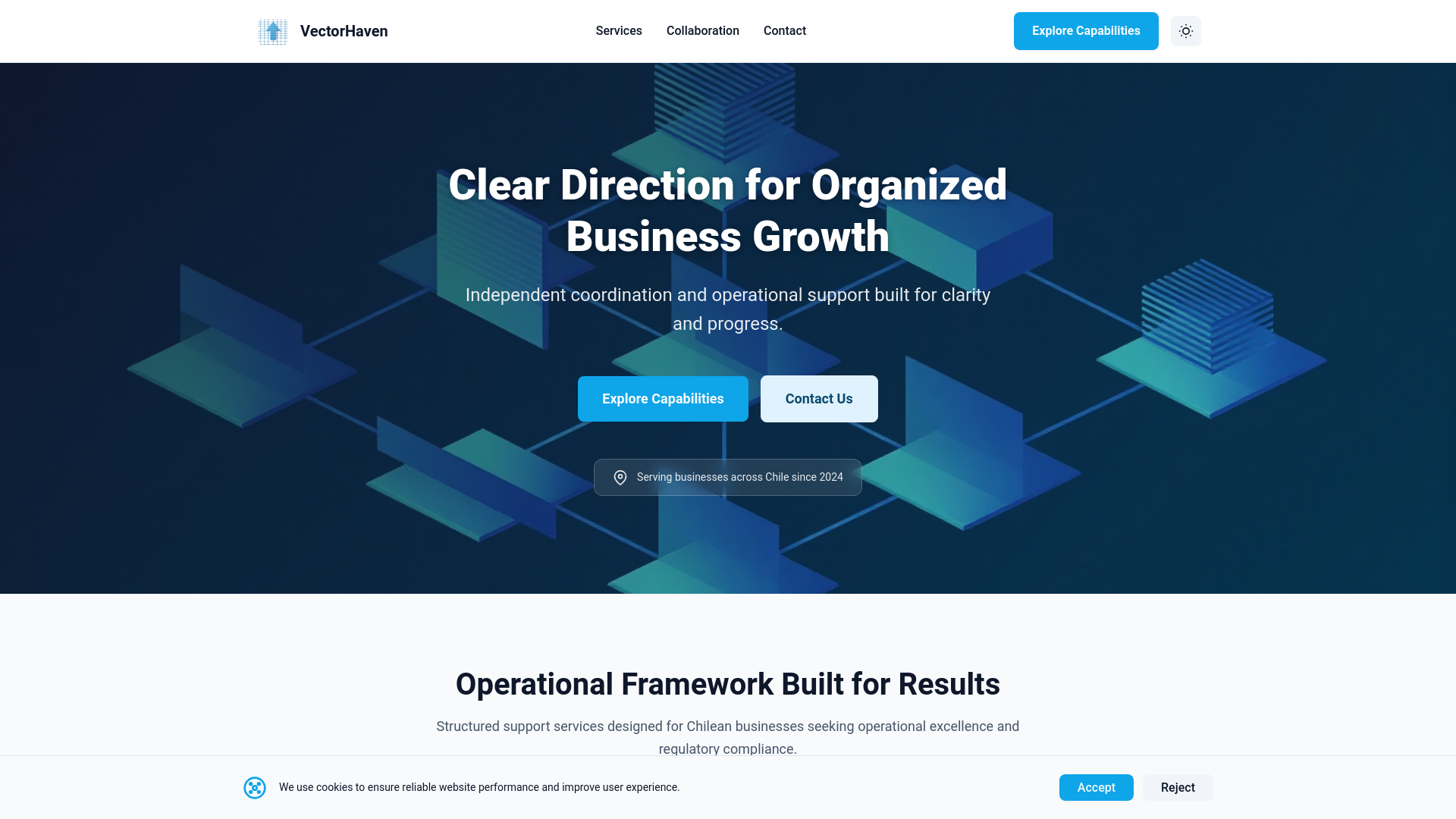website screenshot of https://vectorhaven.info/