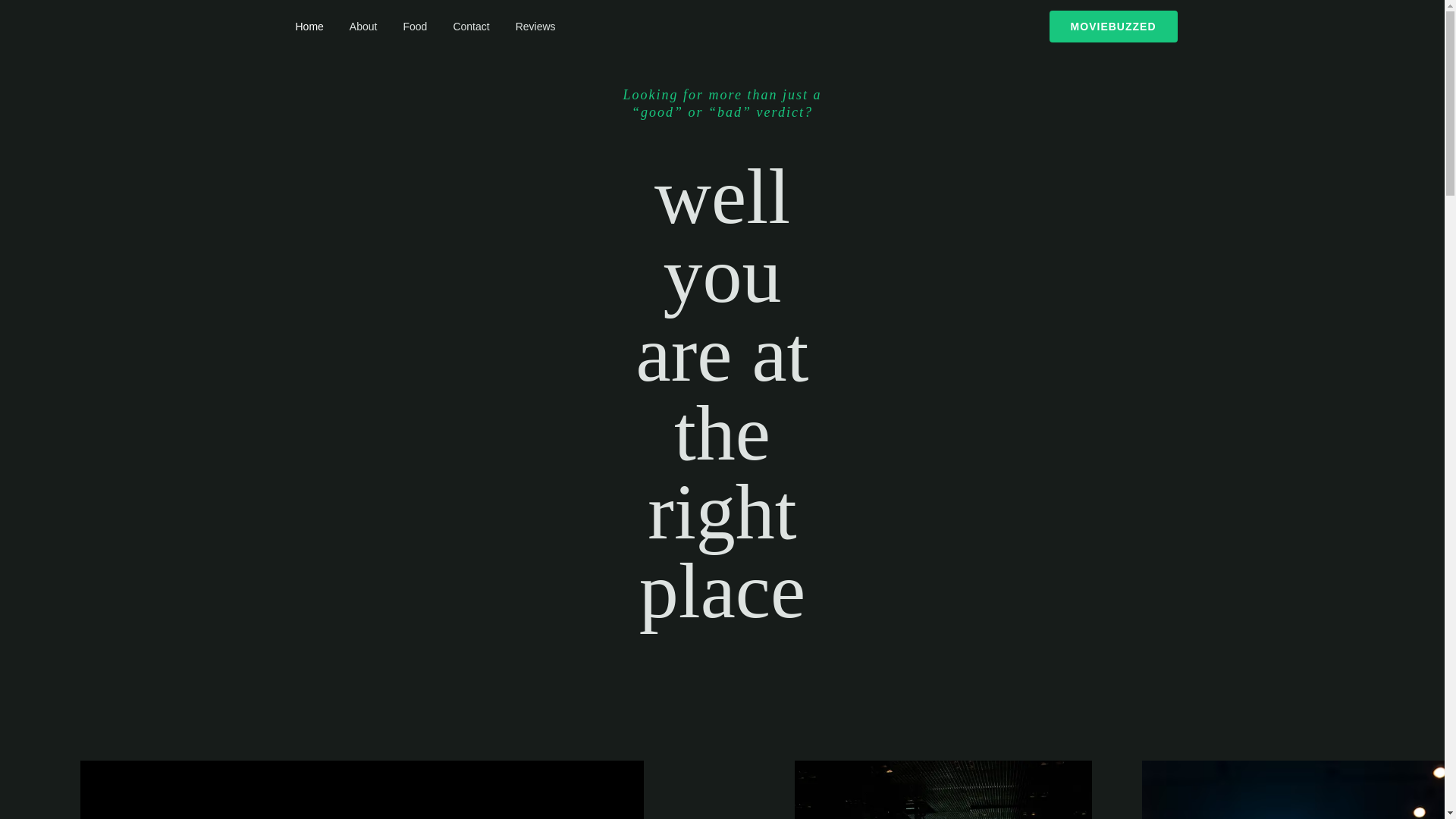 website screenshot of https://moviebuzzed.site/