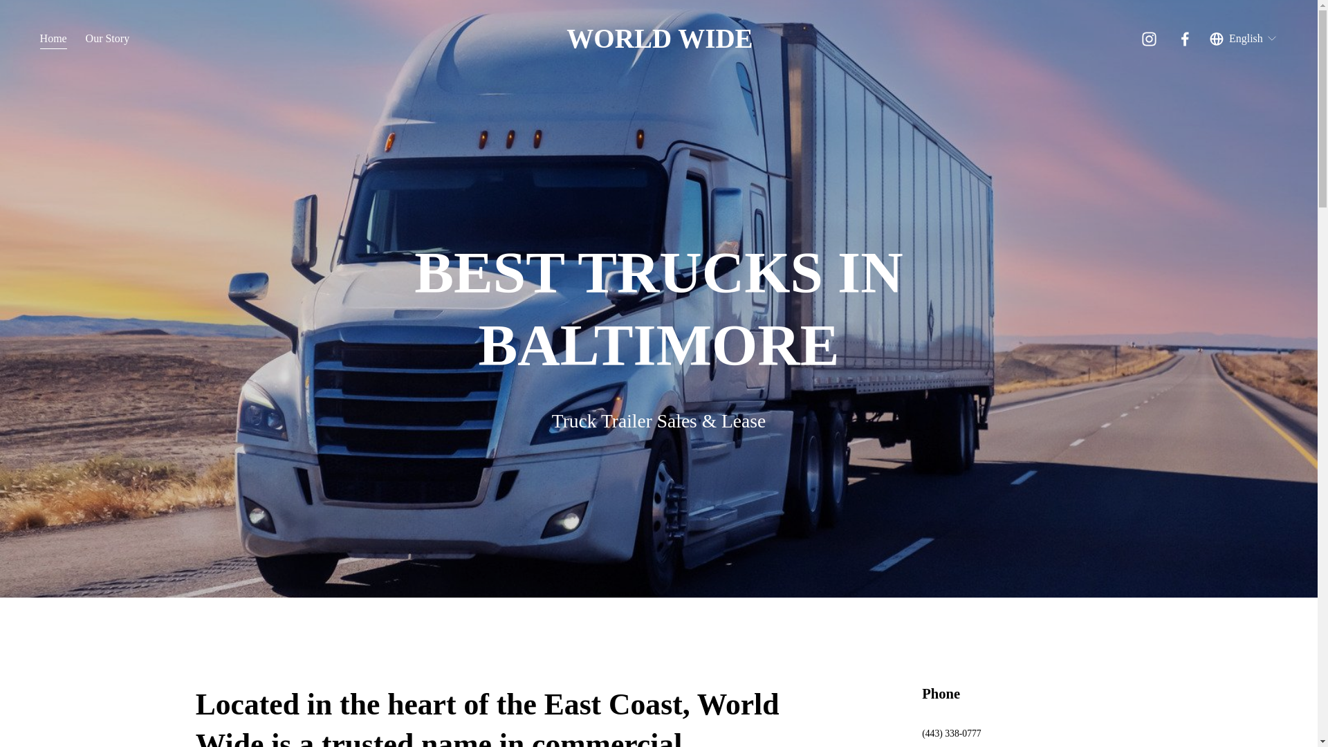 website screenshot of https://worldwidetruck.org/