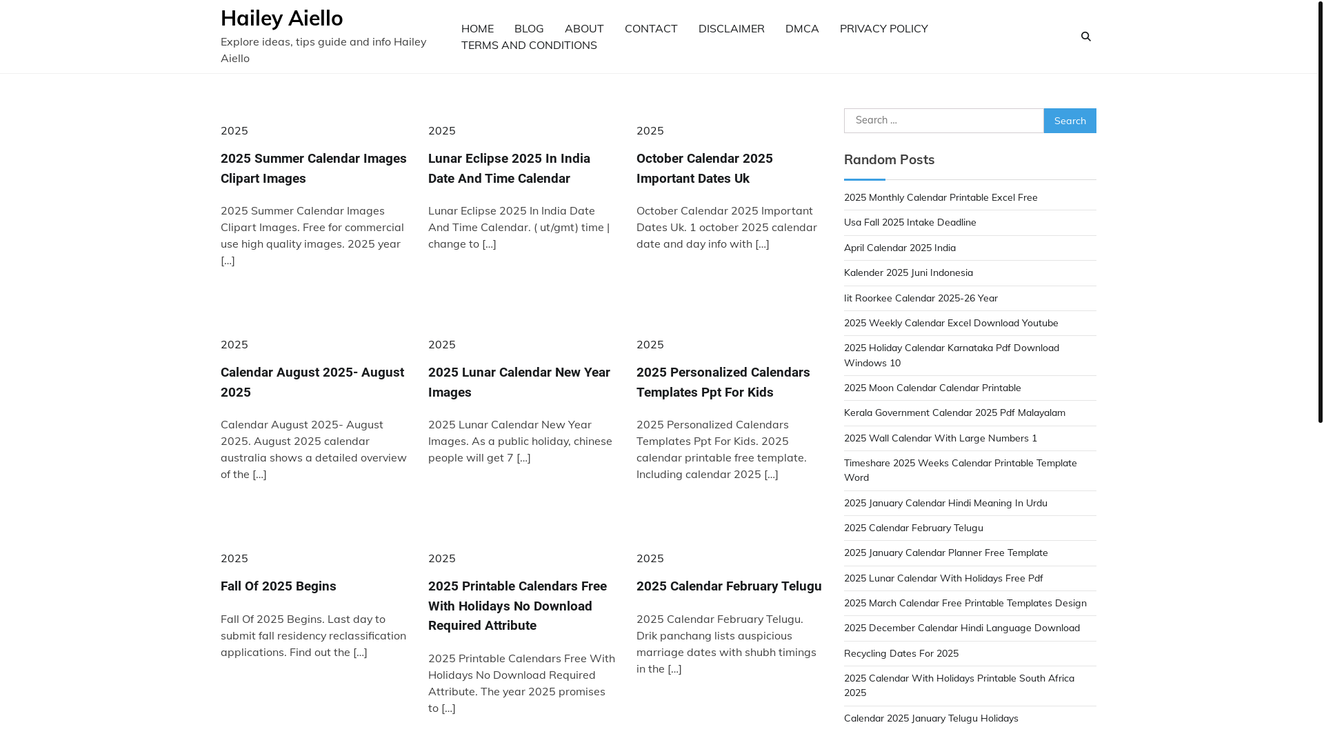 website screenshot of https://haileyaiello.pages.dev/