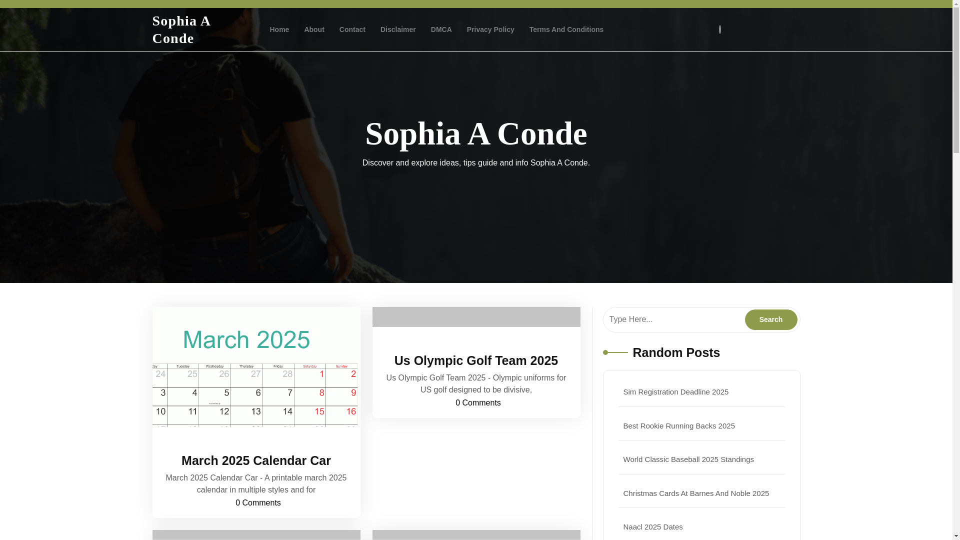 website screenshot of https://sophiaaconde.pages.dev/
