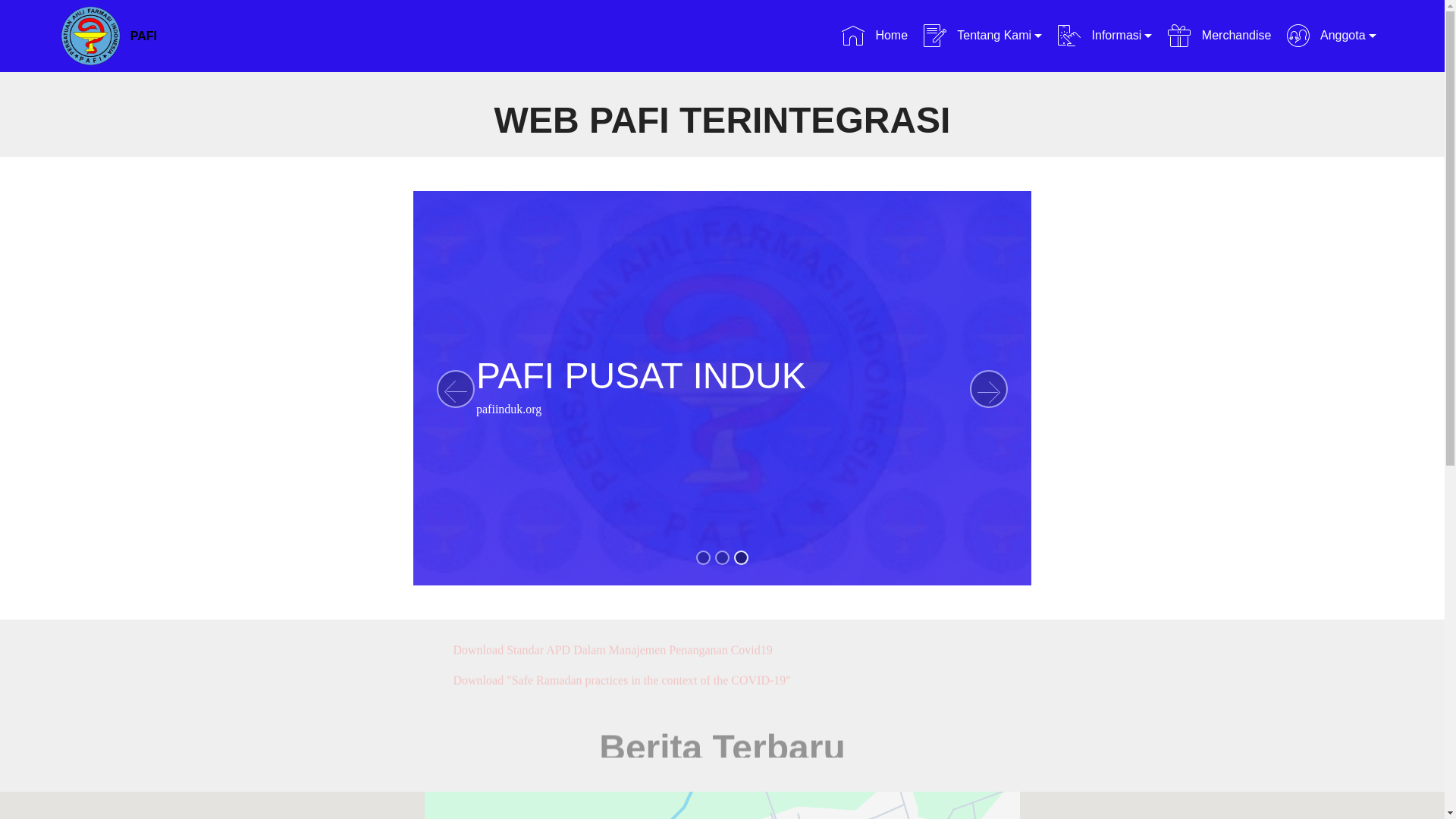 website screenshot of https://pafi-jagongjeget-org.pages.dev/