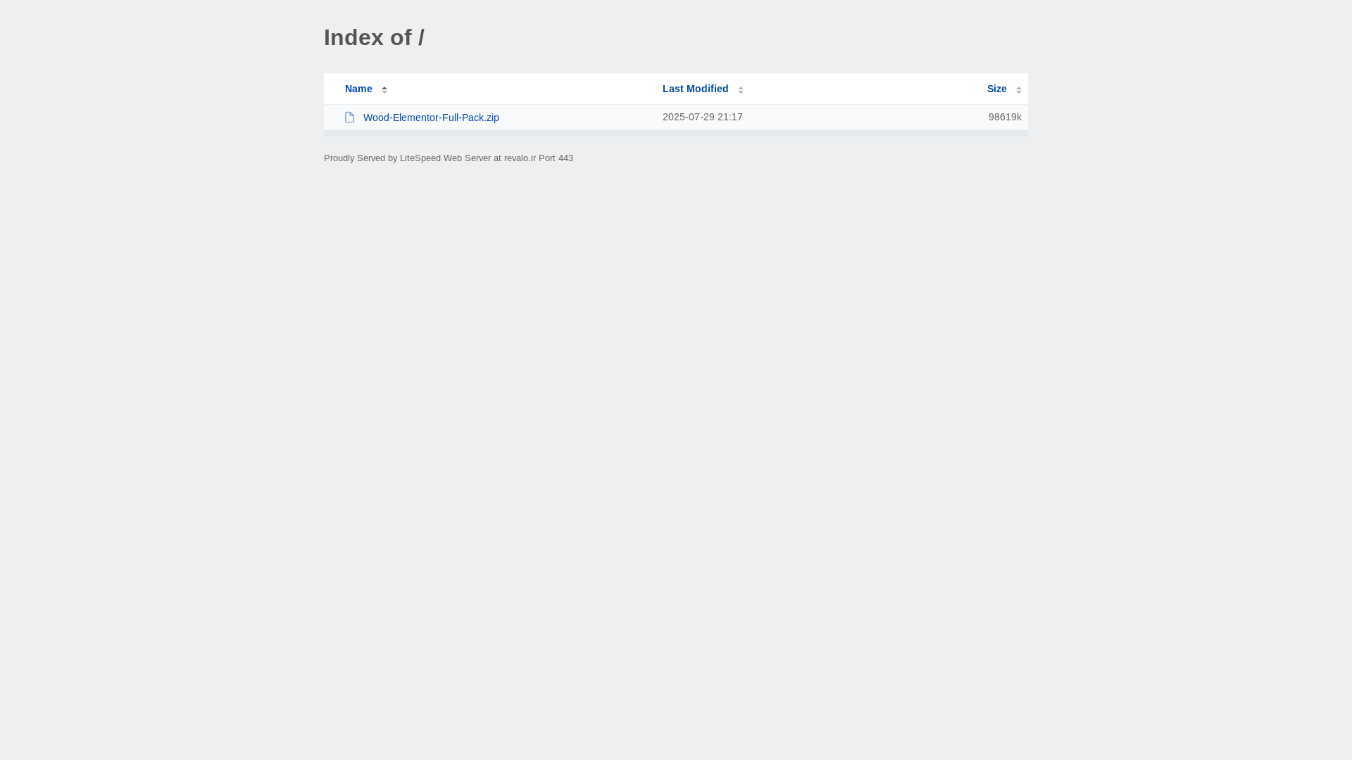 website screenshot of https://revalo.ir/