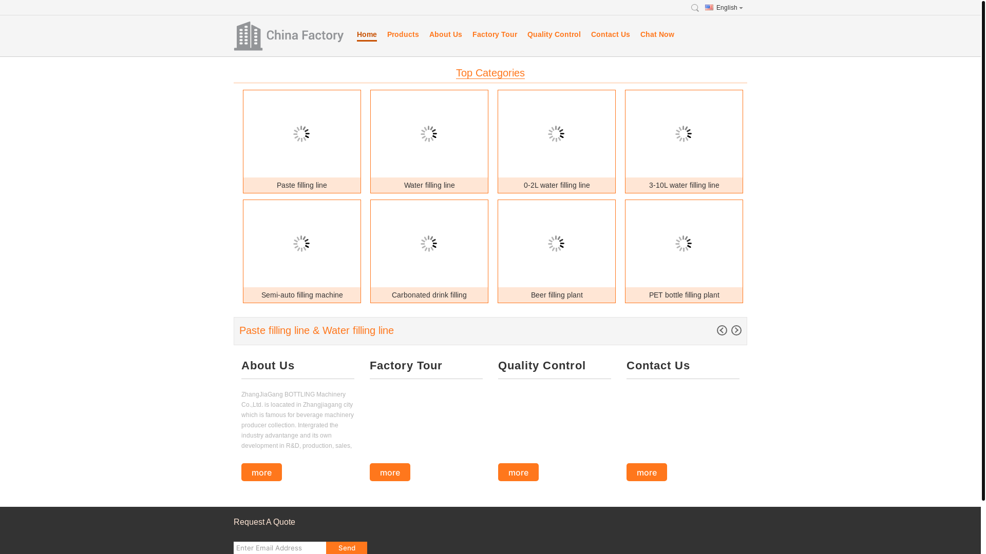 website screenshot of https://paste-filling-line.com/