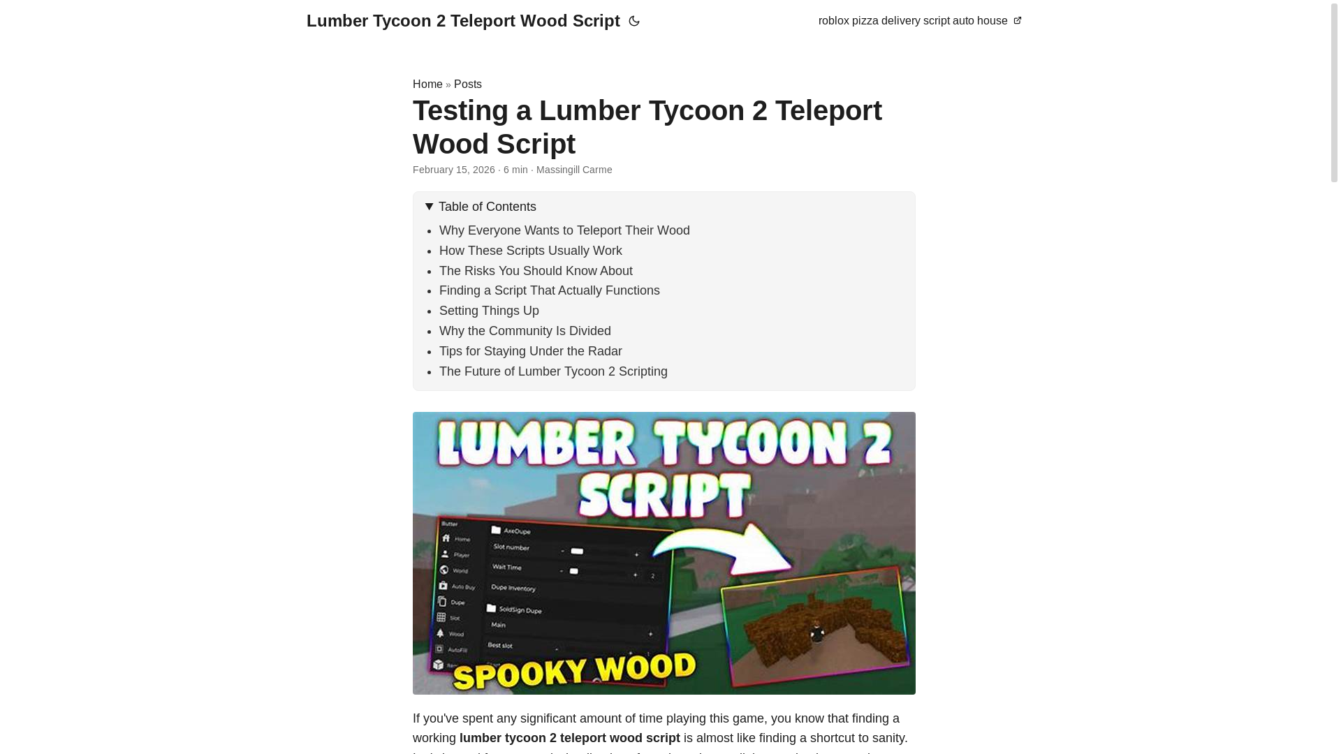 website screenshot of https://lumber-tycoon-2-teleport-wood-script.pages.dev/