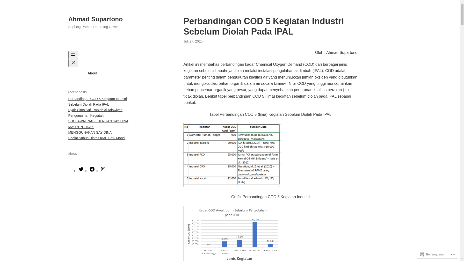 website screenshot of https://ahmadsupartono.org/