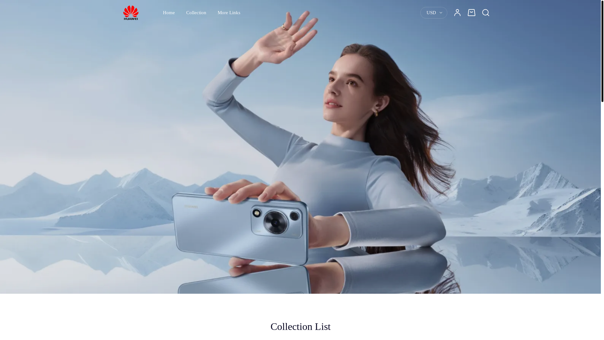 website screenshot of https://huaweibuy.shop/