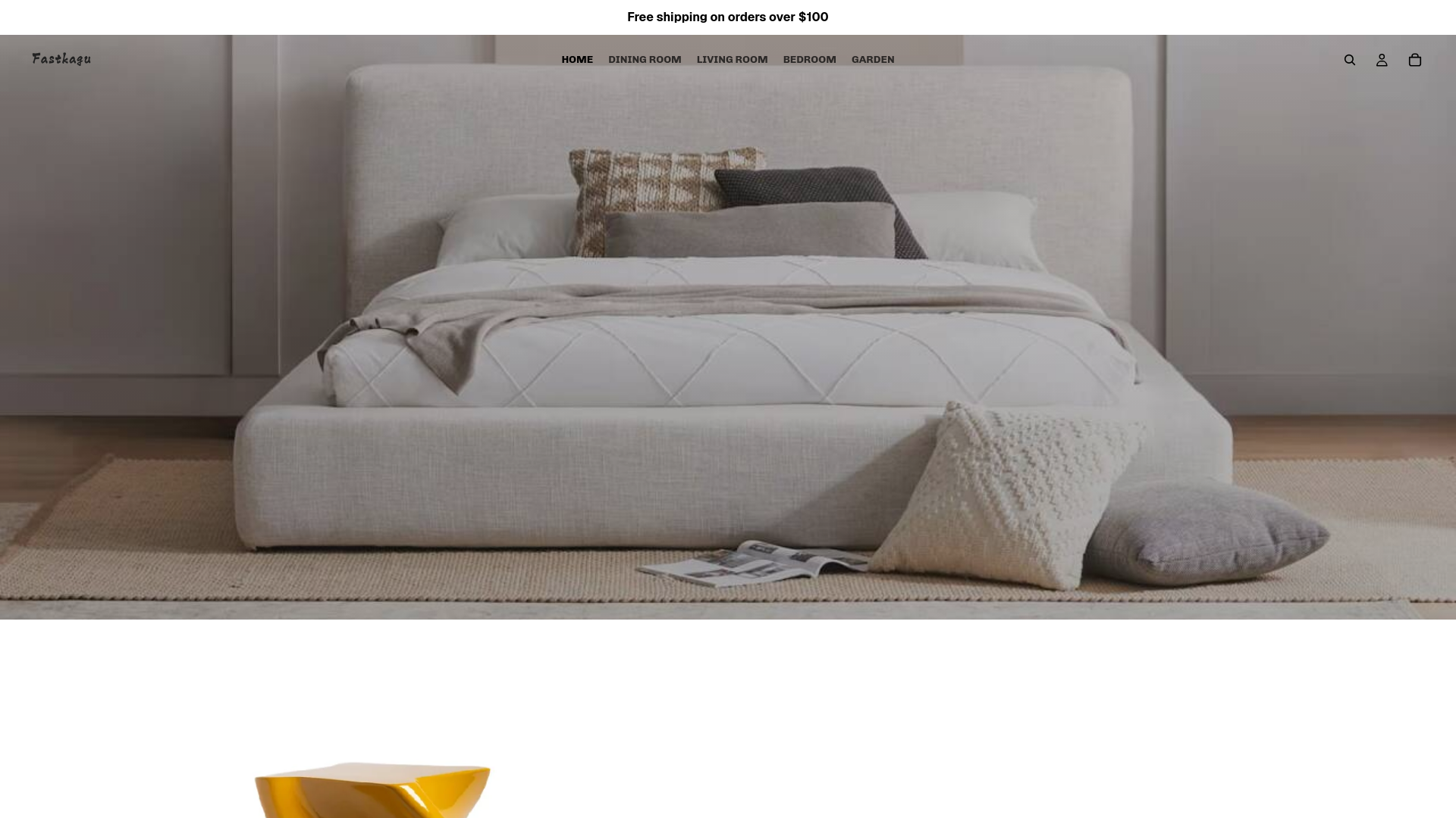 website screenshot of https://fastkagu.com/