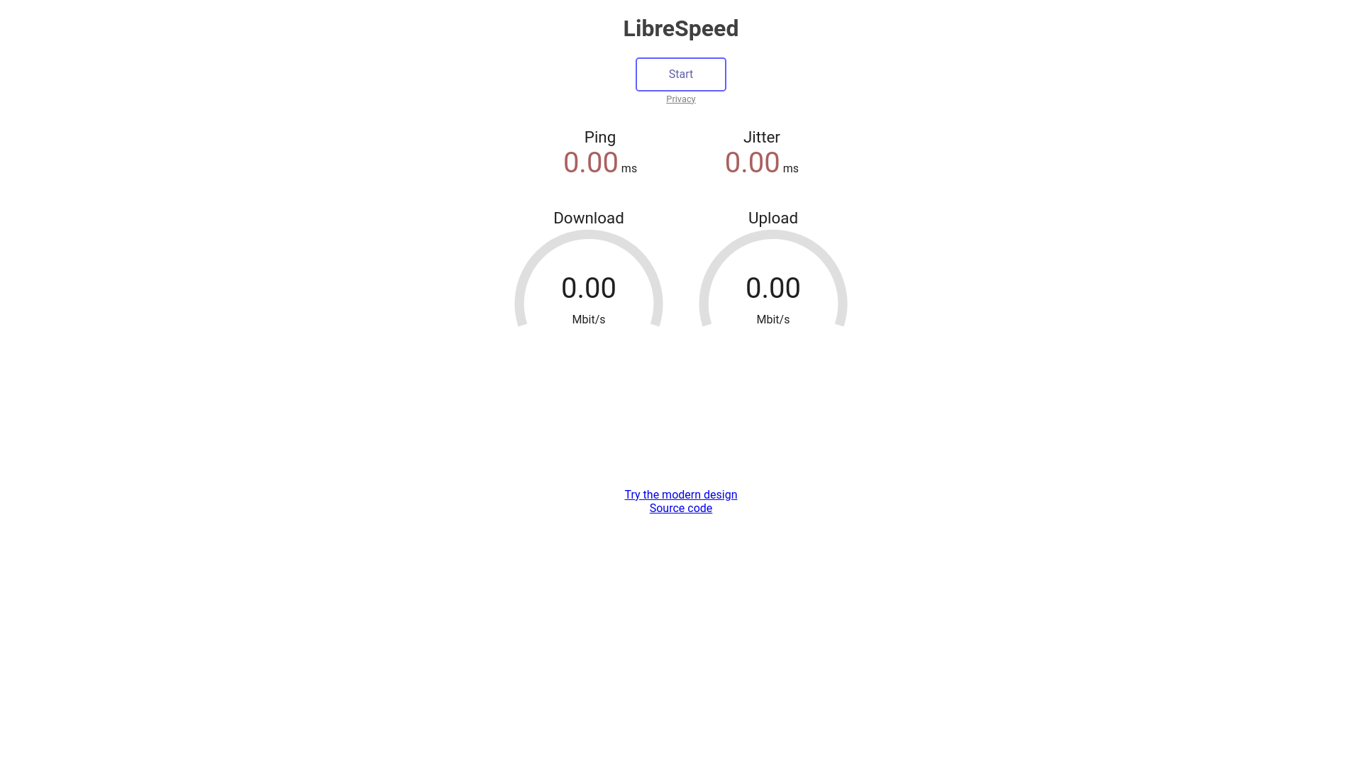website screenshot of https://speedtest-5a0.pages.dev/
