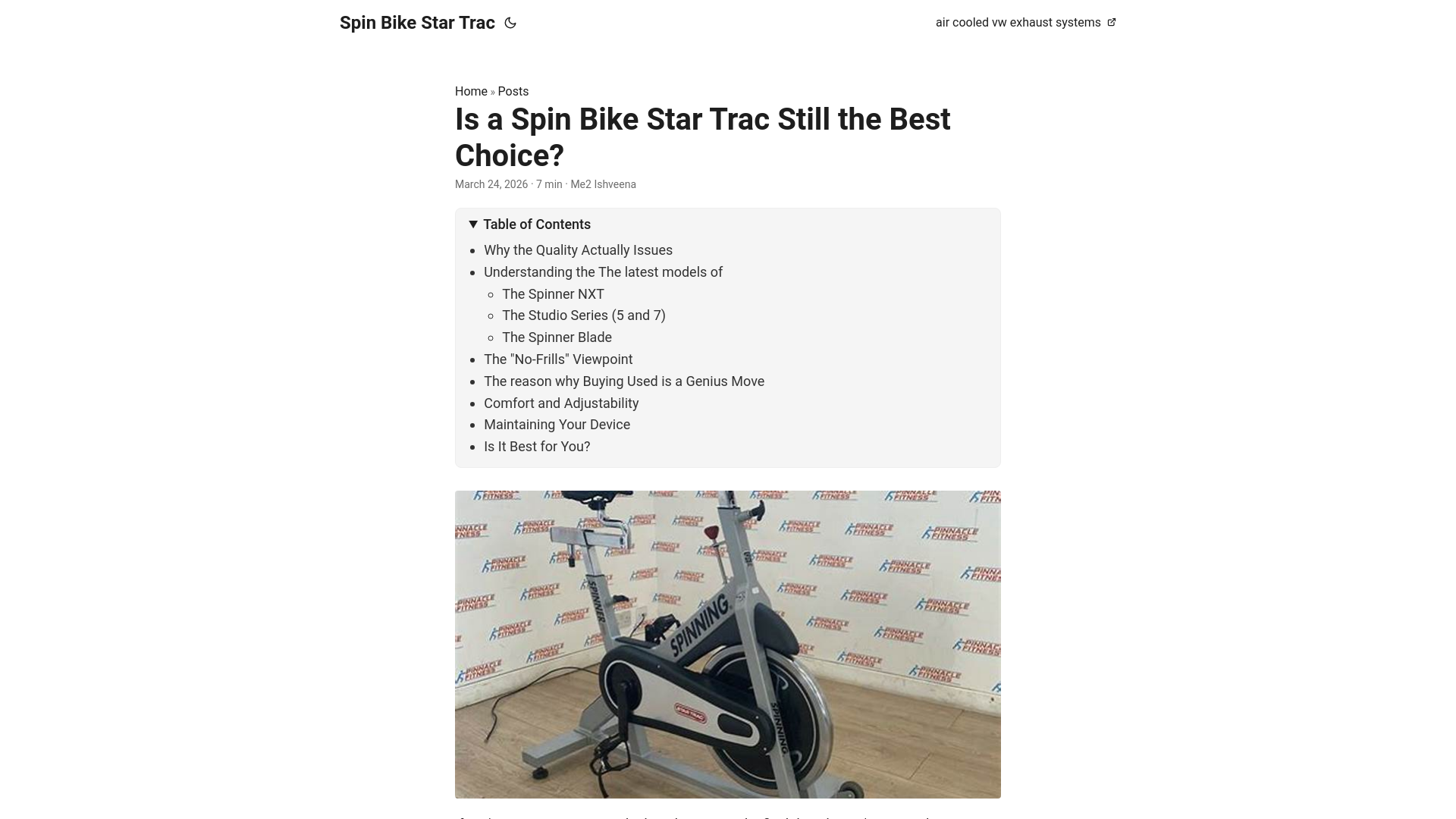 website screenshot of https://spin-bike-star-trac.pages.dev/
