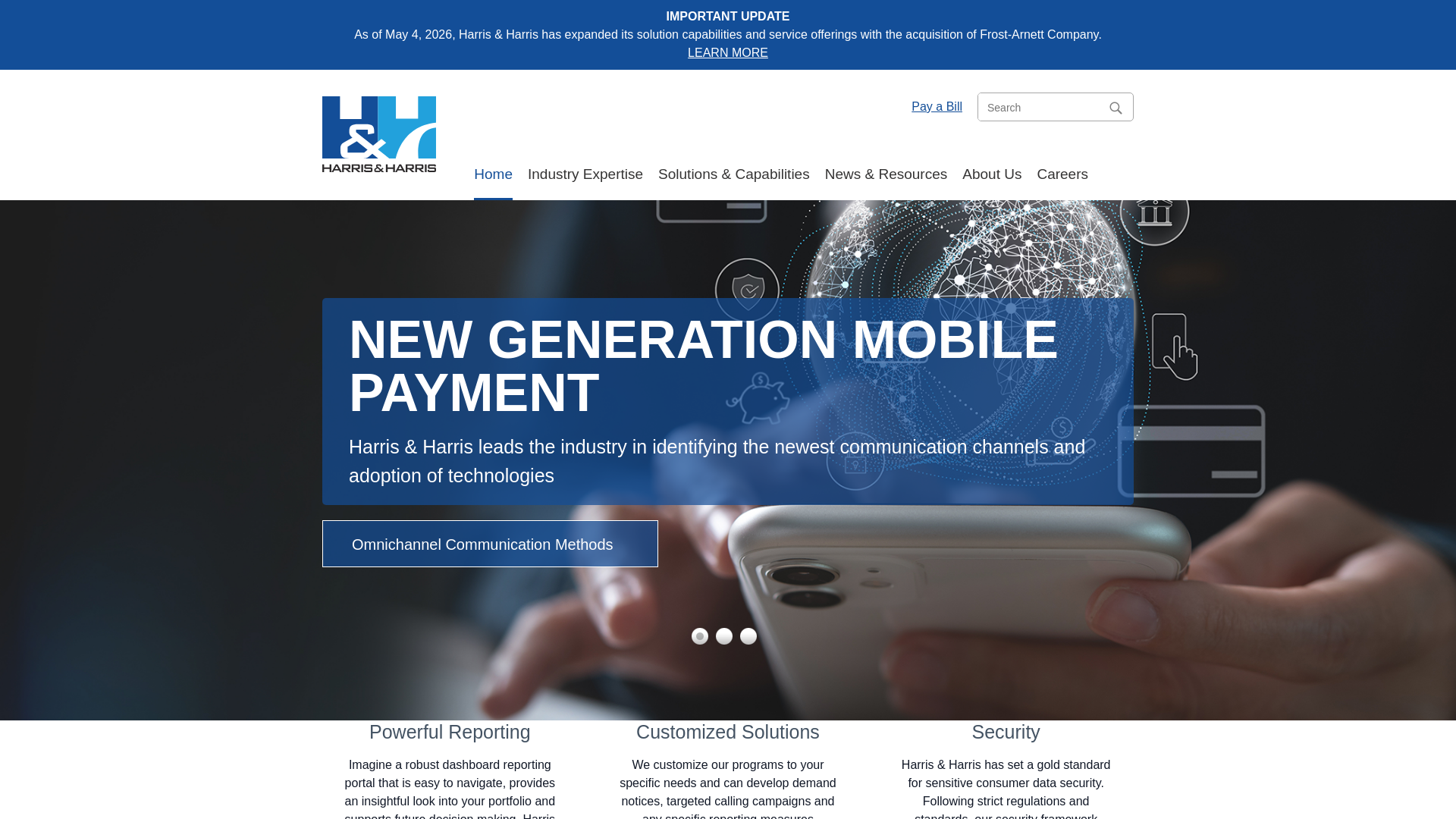 website screenshot of https://hhcollect.co/x6r3j