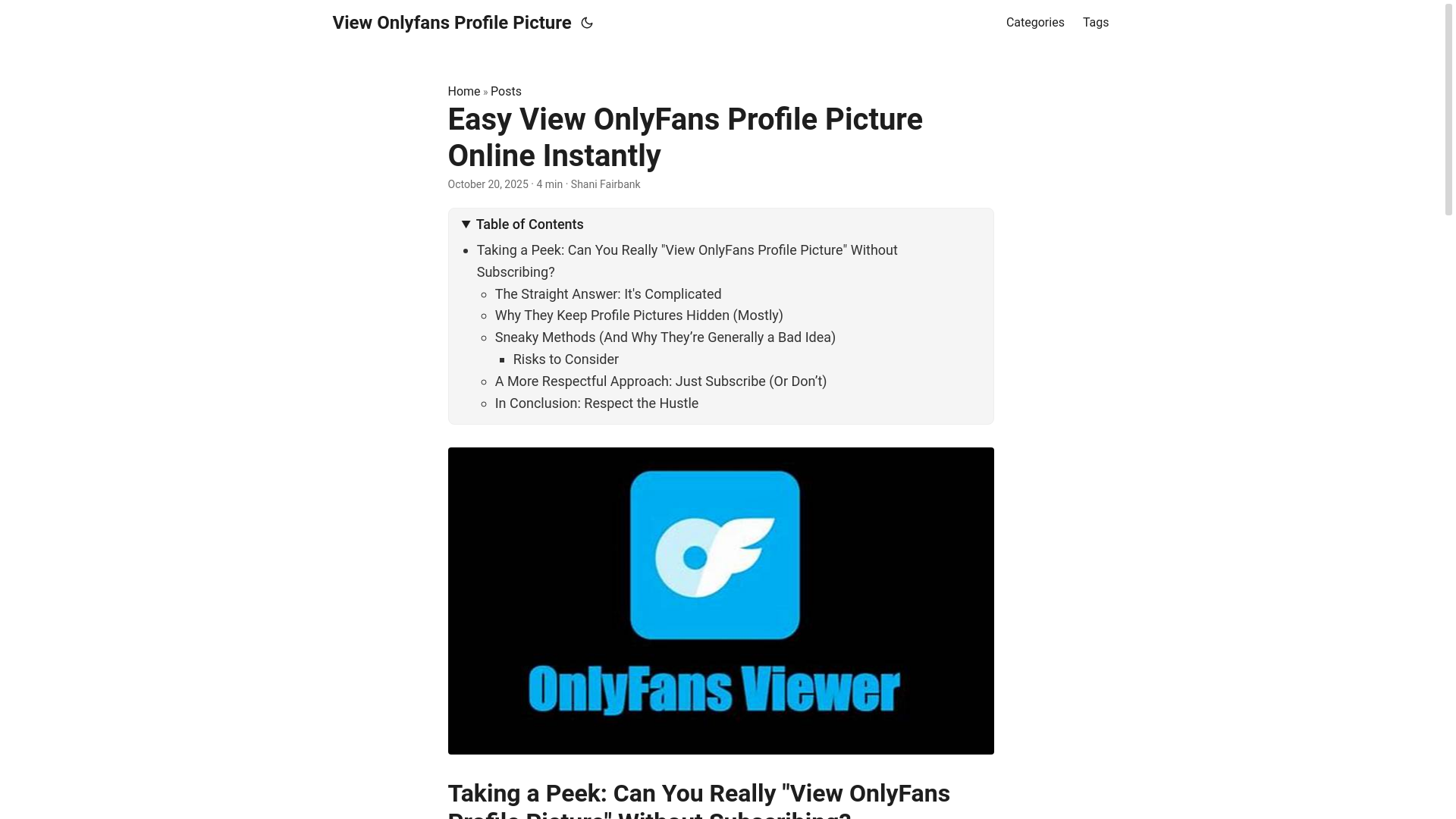 website screenshot of https://view-onlyfans-profile-picture.pages.dev/