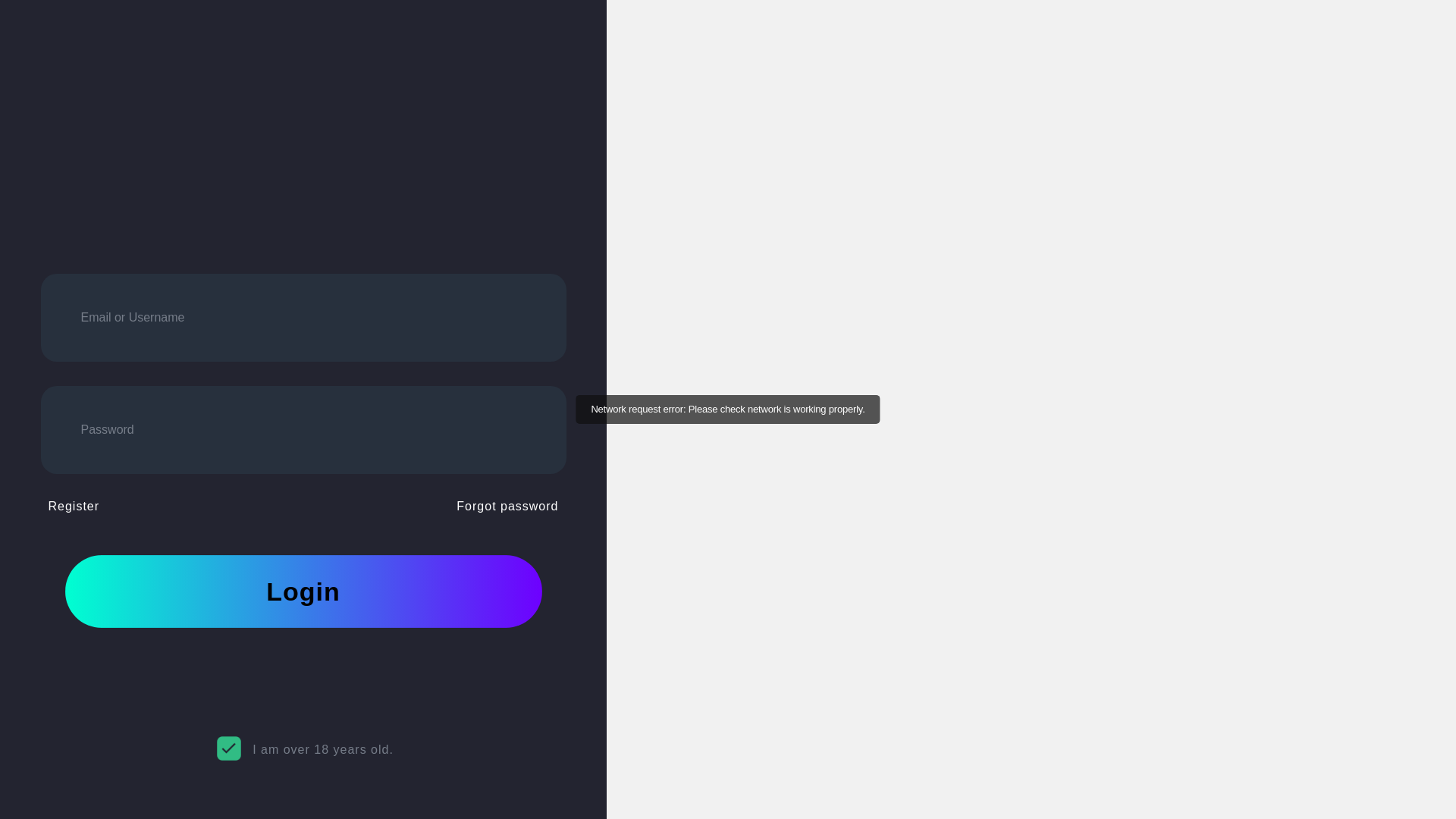 website screenshot of https://frameworkbaseledger.com/