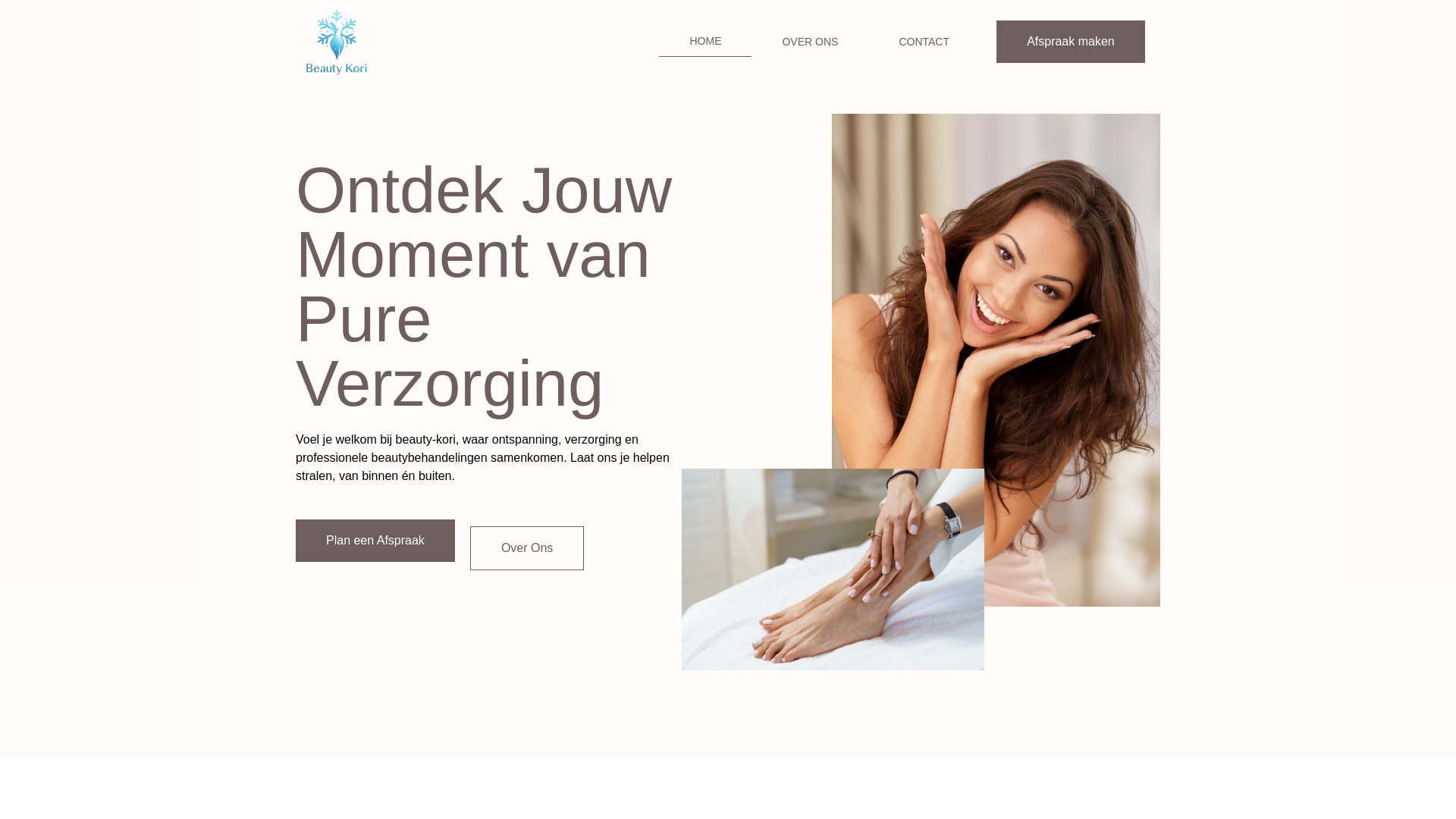 website screenshot of https://beauty-kori.pages.dev/