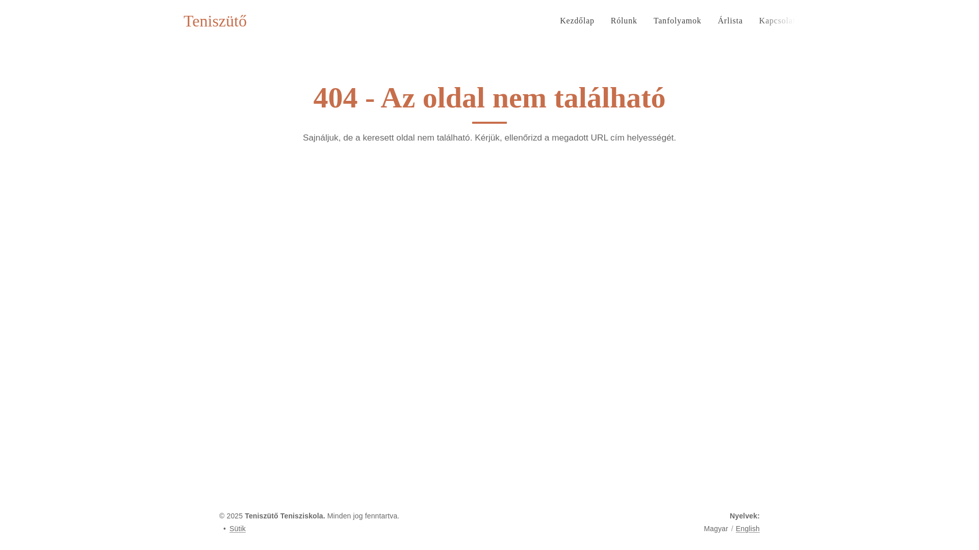 website screenshot of https://csermelygyula.hu/