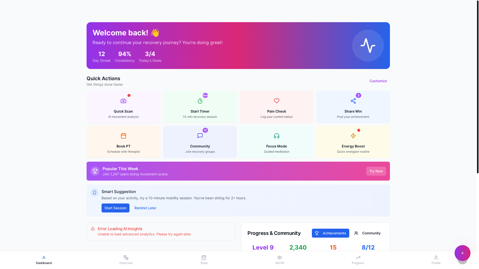website screenshot of https://rcvr-ease.com/