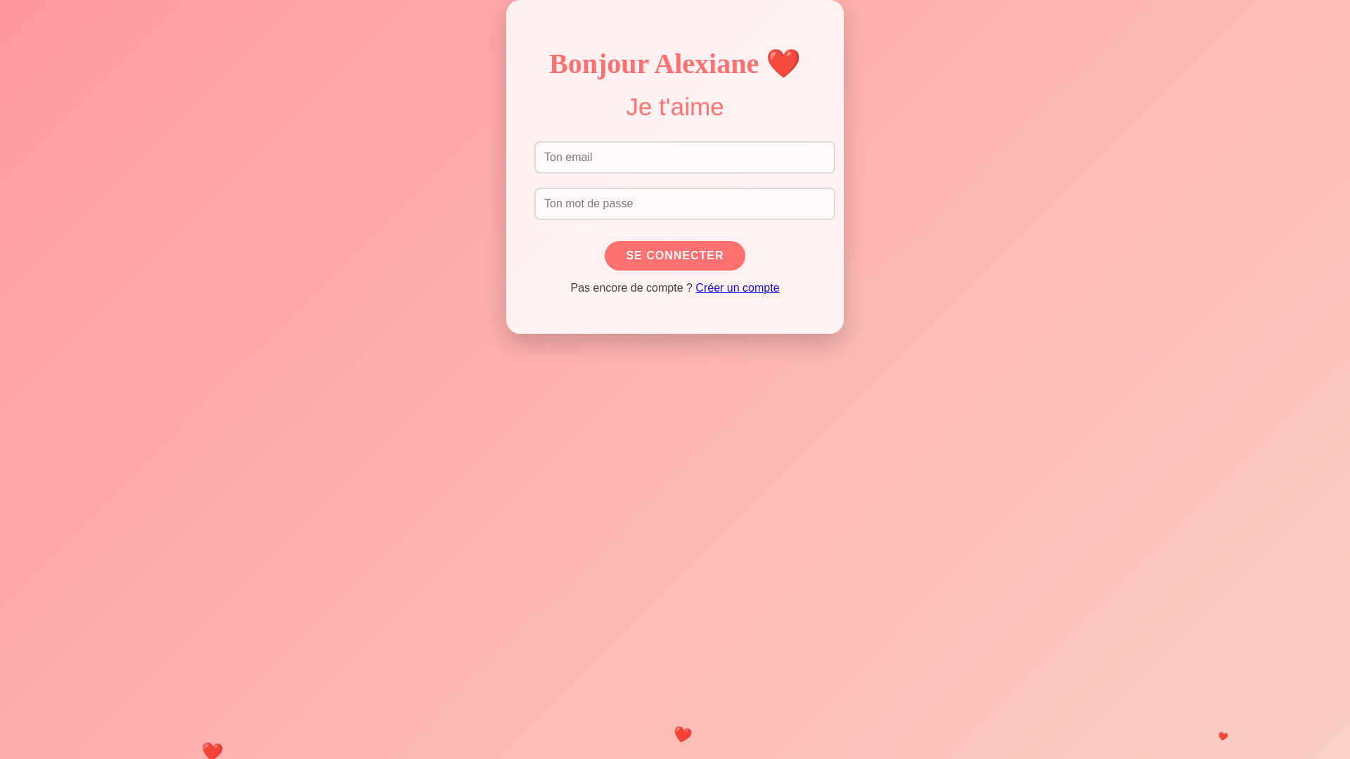 website screenshot of https://alexiane.love/