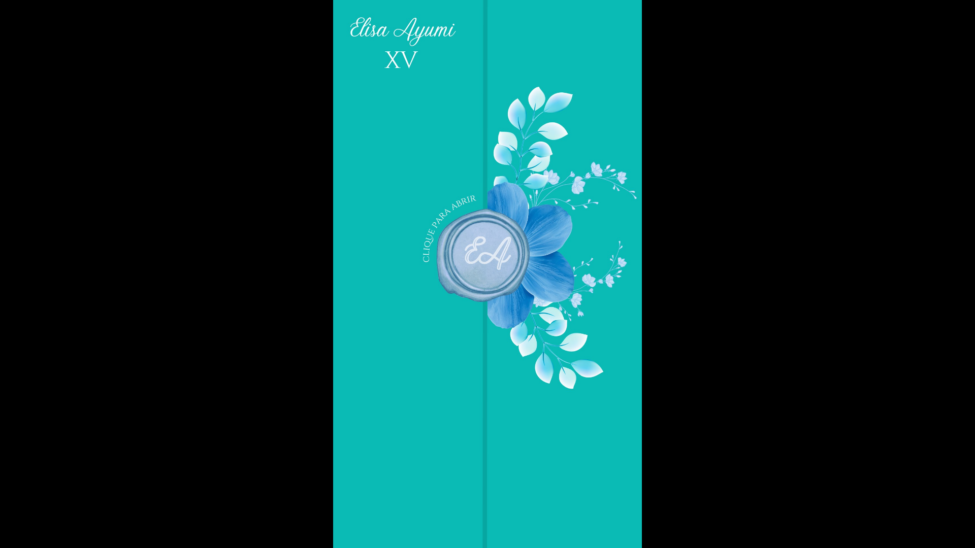 website screenshot of https://elisaayumi15anos.pages.dev/