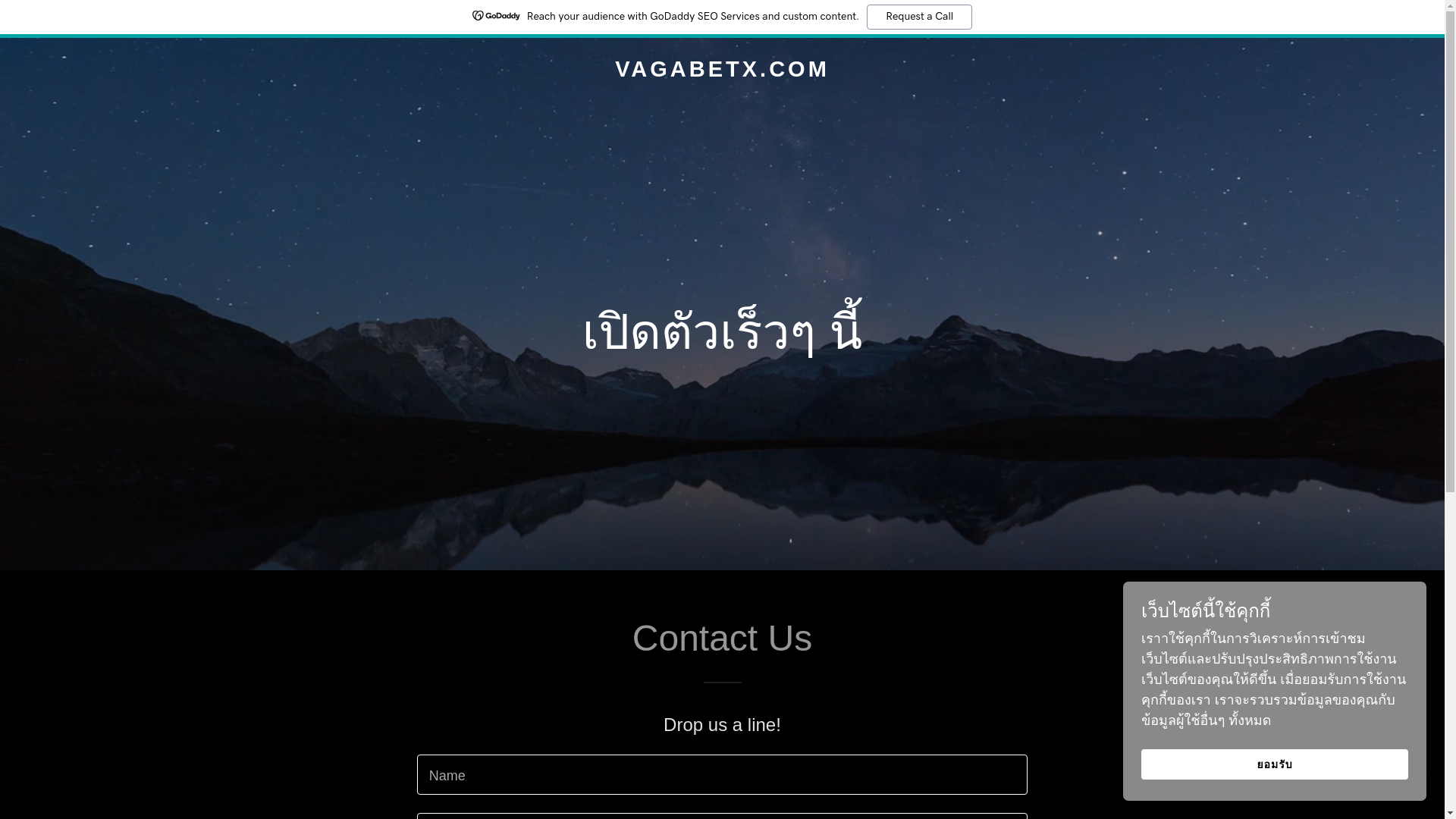 website screenshot of https://vagabetx.com/