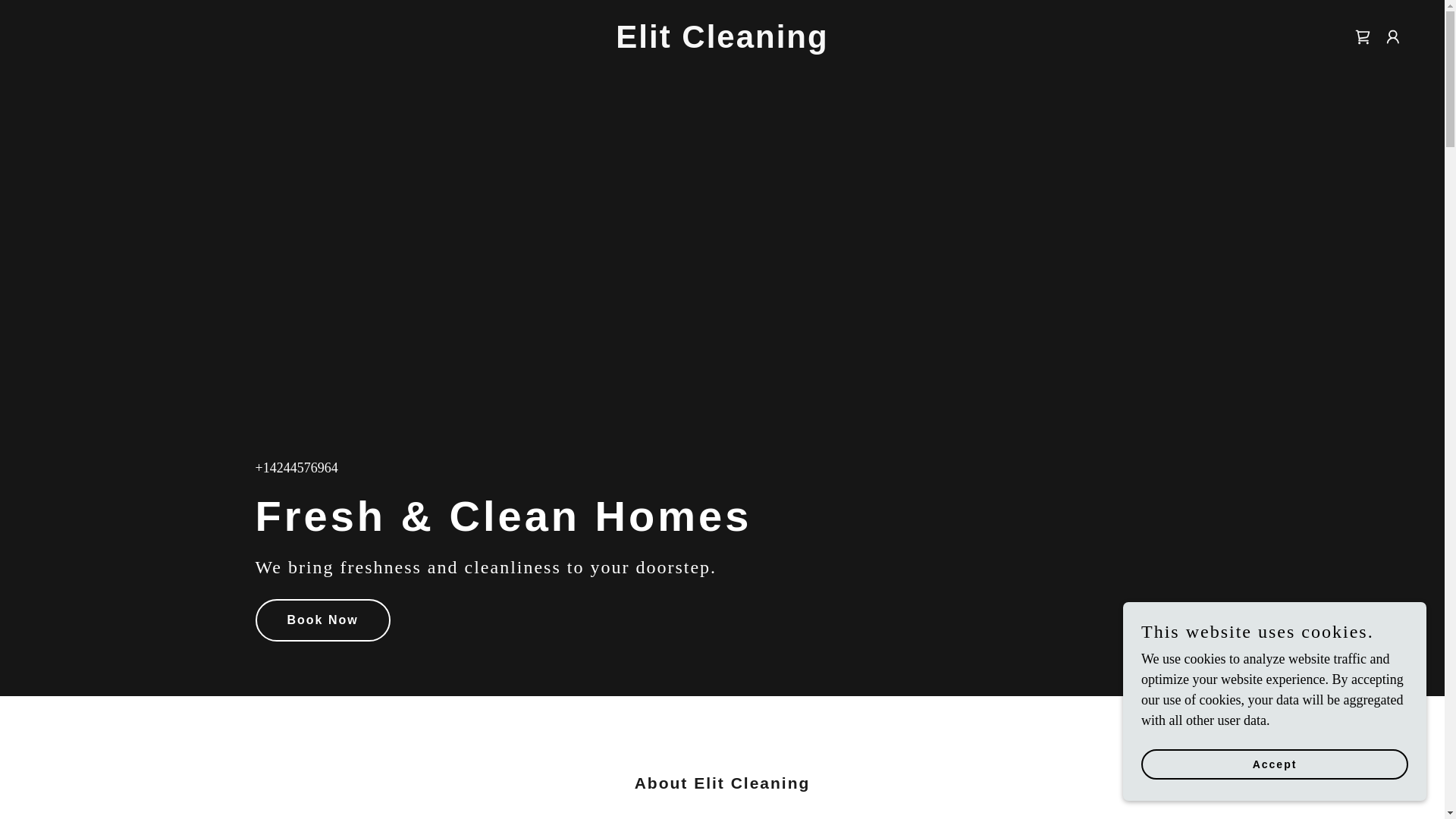 website screenshot of https://elit-cleaning.com/