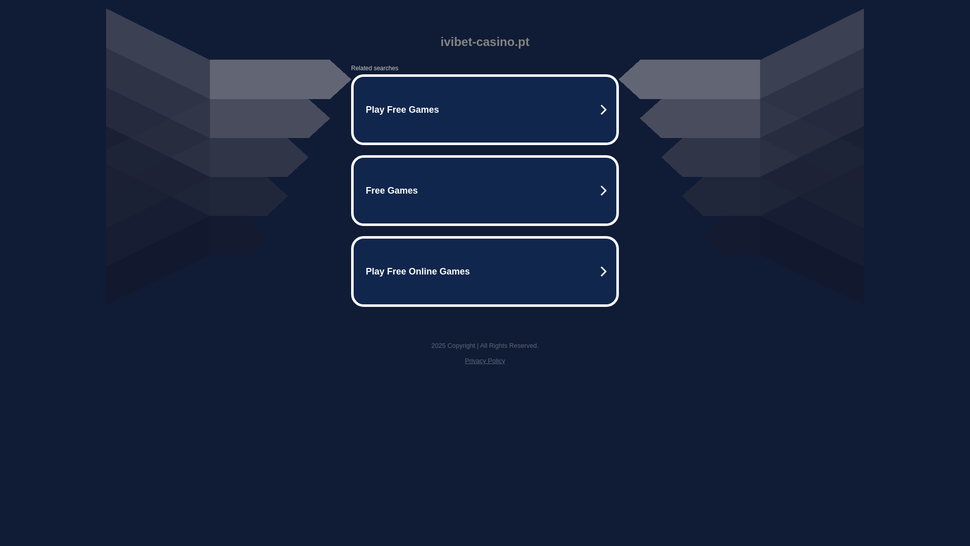 website screenshot of https://ivibet-casino.pt/