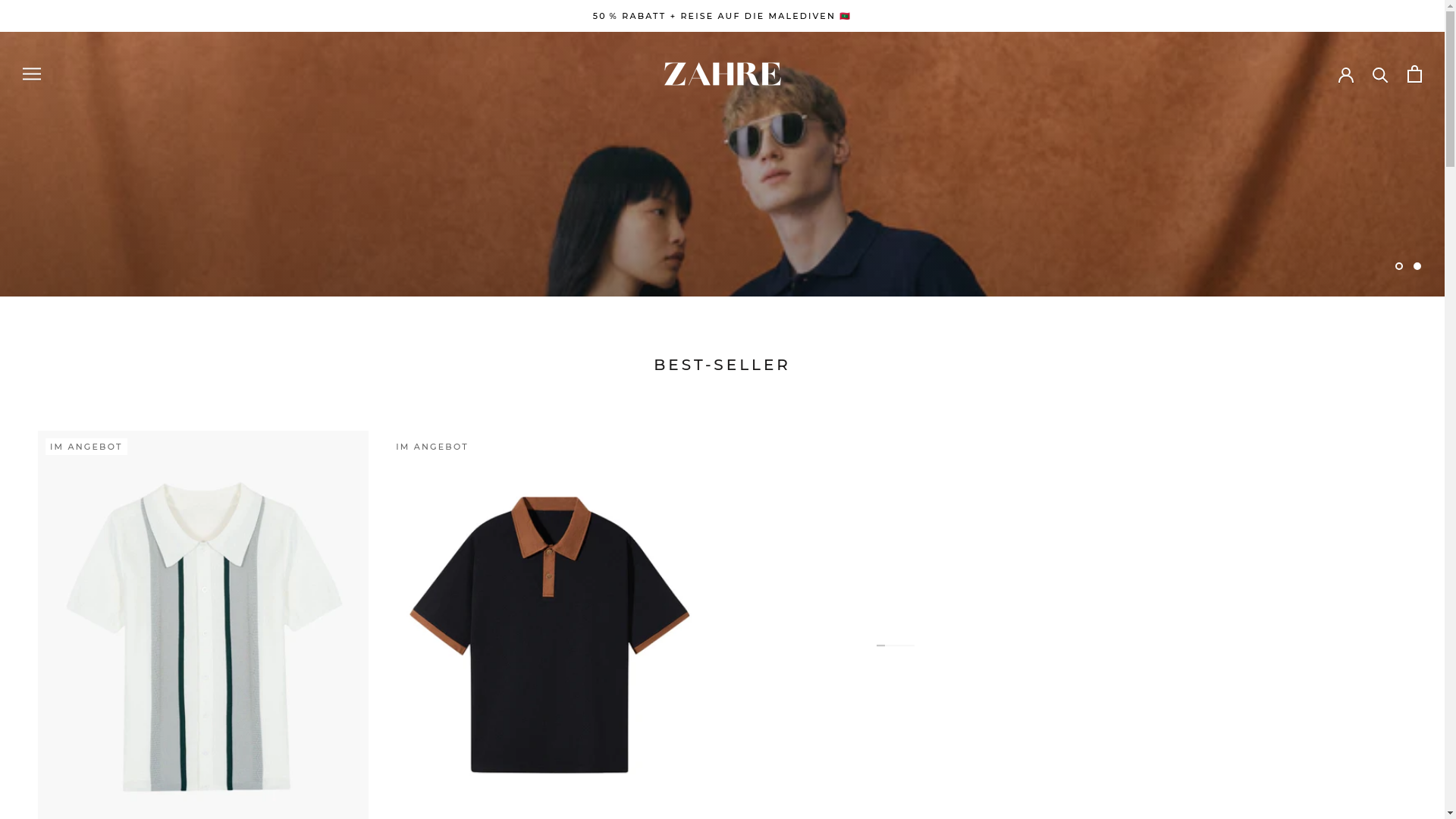 website screenshot of https://zharetas.com/