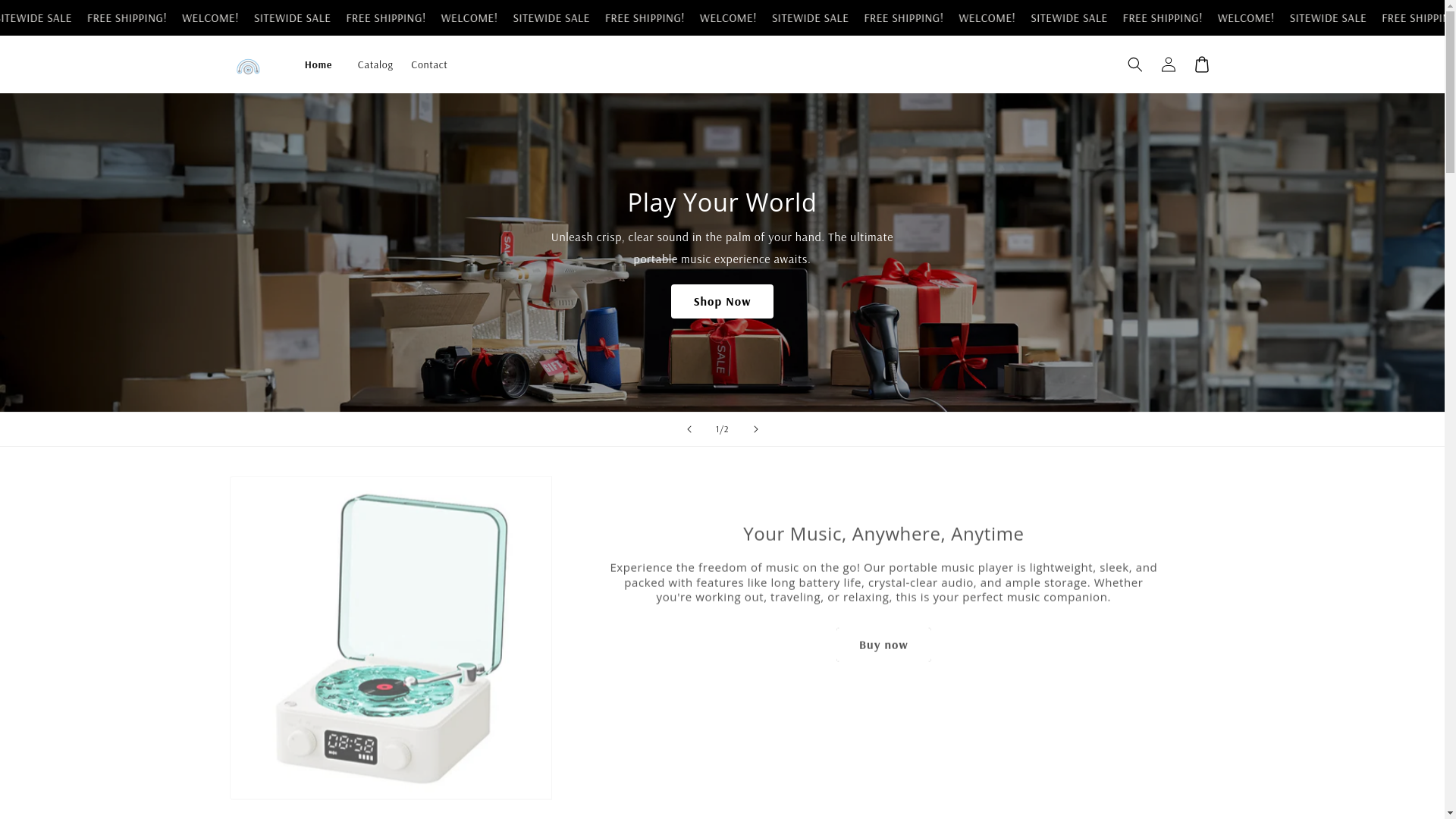 website screenshot of https://kinsellagadgets.store/