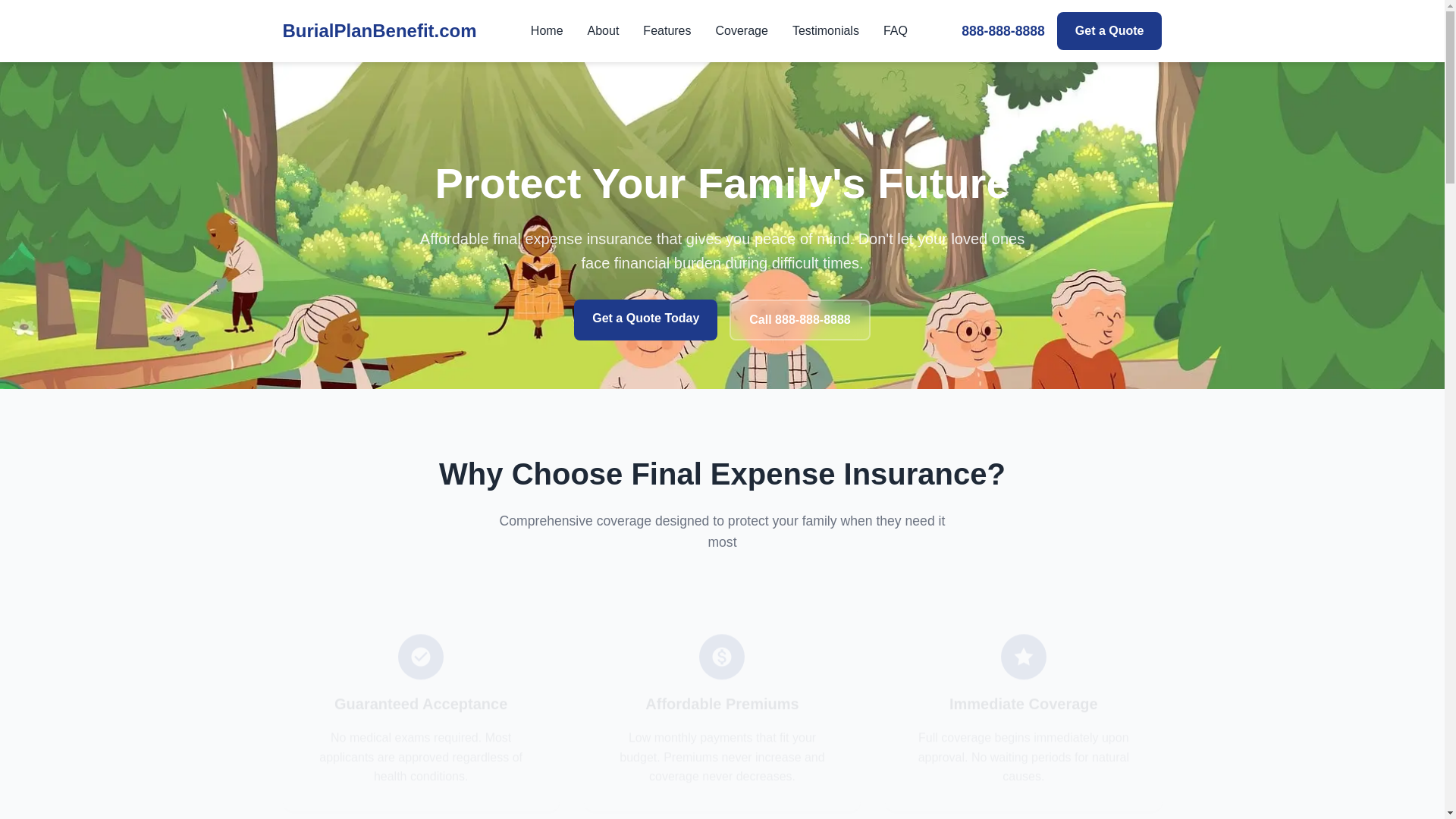website screenshot of https://burialplanbenefit-com.pages.dev/