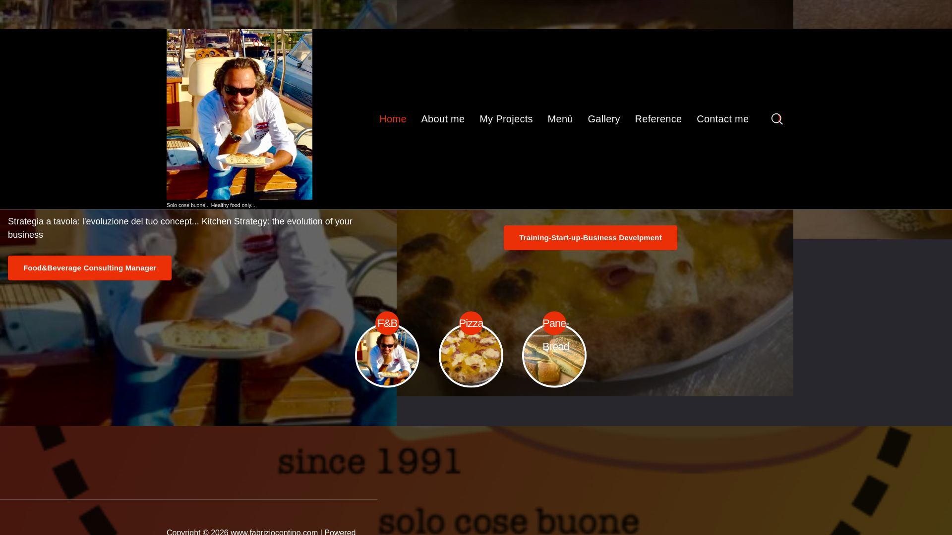 website screenshot of https://fabriziocontino.com/