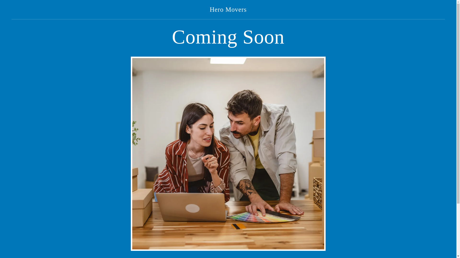 website screenshot of https://heromovers.us/