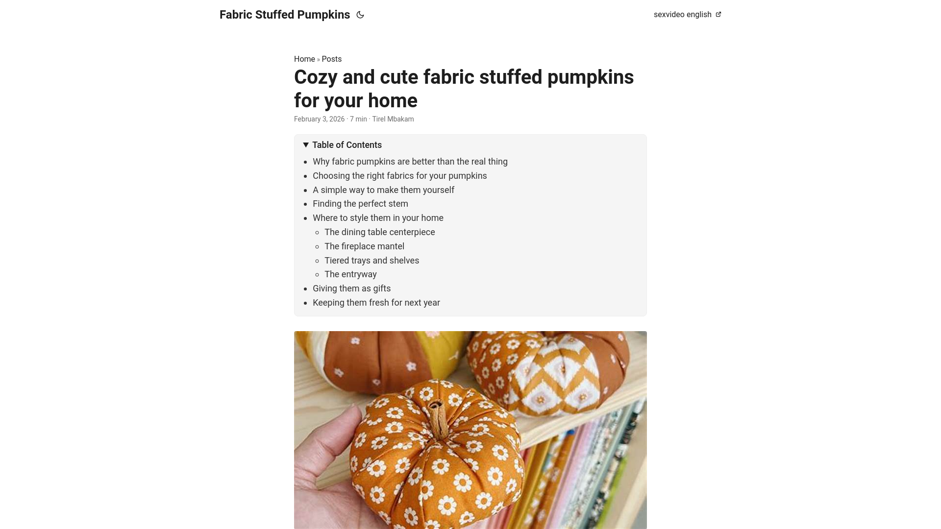 website screenshot of https://fabric-stuffed-pumpkins.pages.dev/