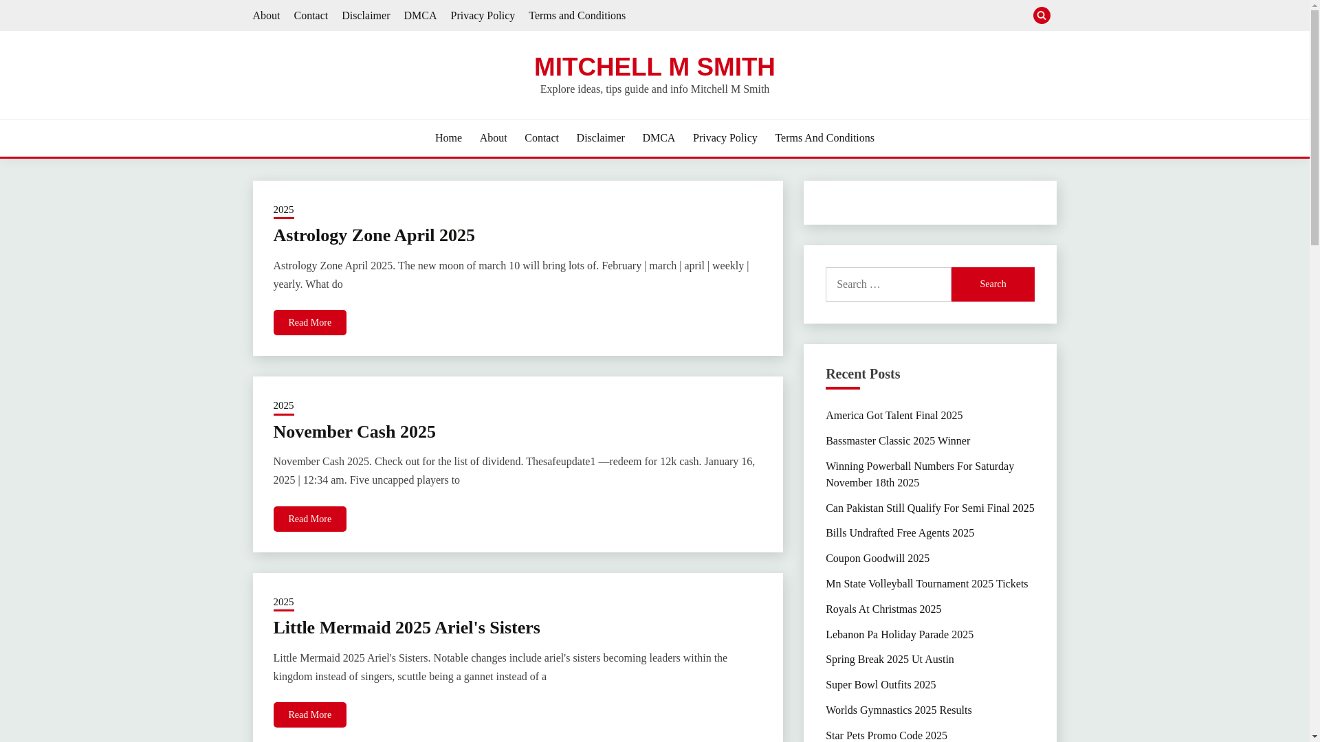 website screenshot of https://mitchellmsmithh.pages.dev/